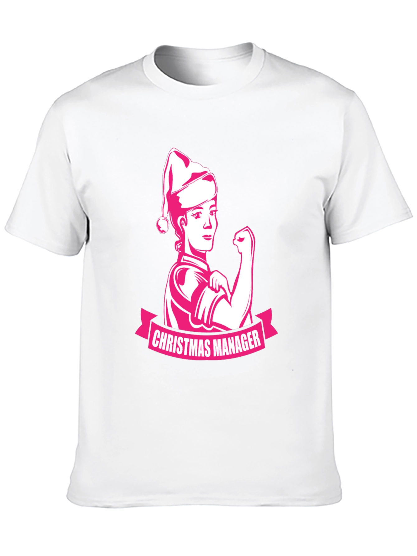 Christmas Manager Black T-Shirt
