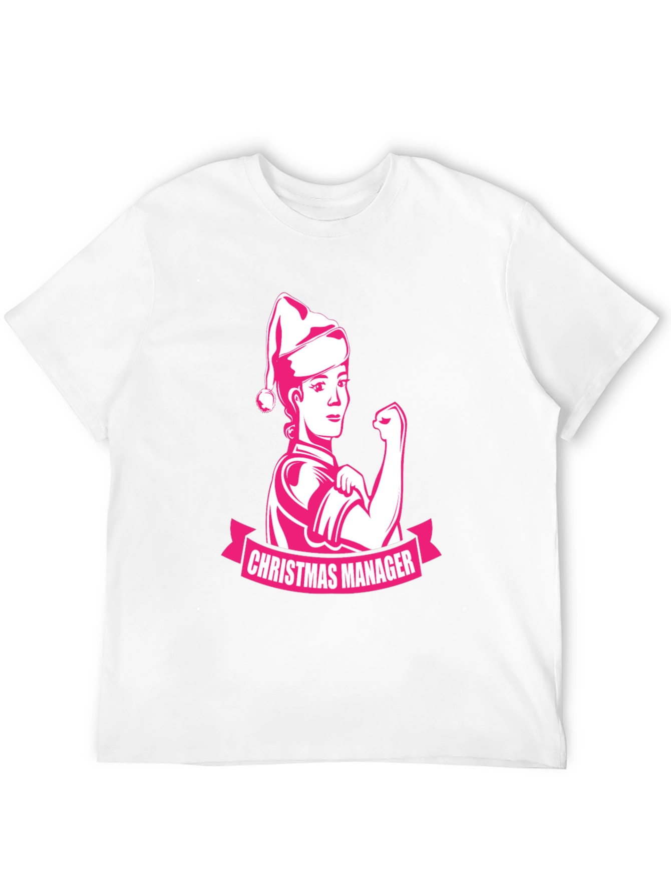 Christmas Manager Black T-Shirt