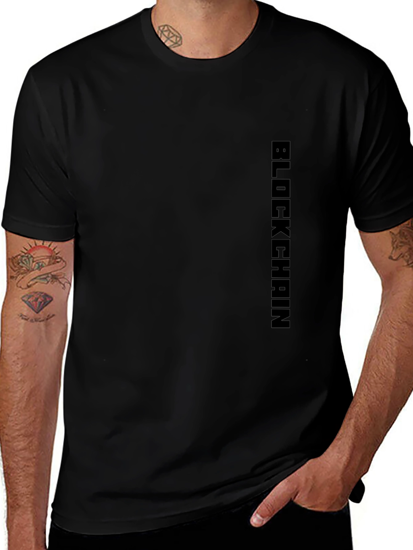 Blockchain Black T-Shirt