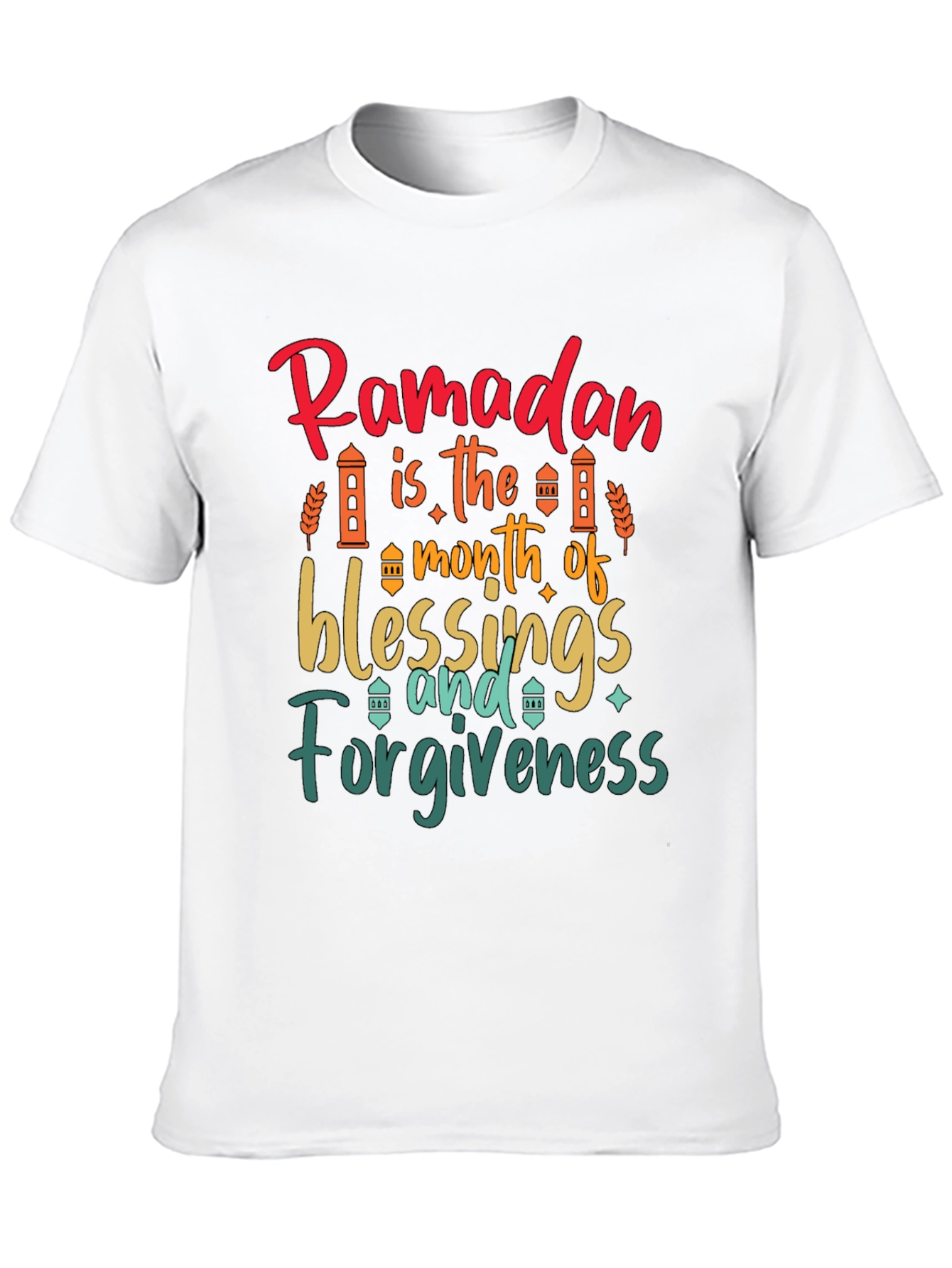 Ramadan Blessings & Forgiveness Black T-Shirt