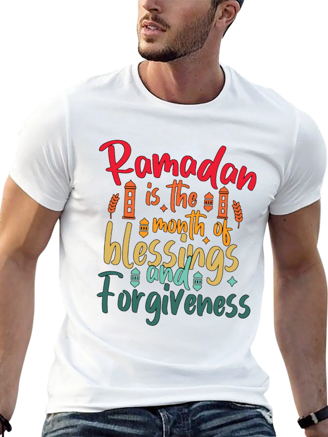 Ramadan Blessings & Forgiveness Black T-Shirt