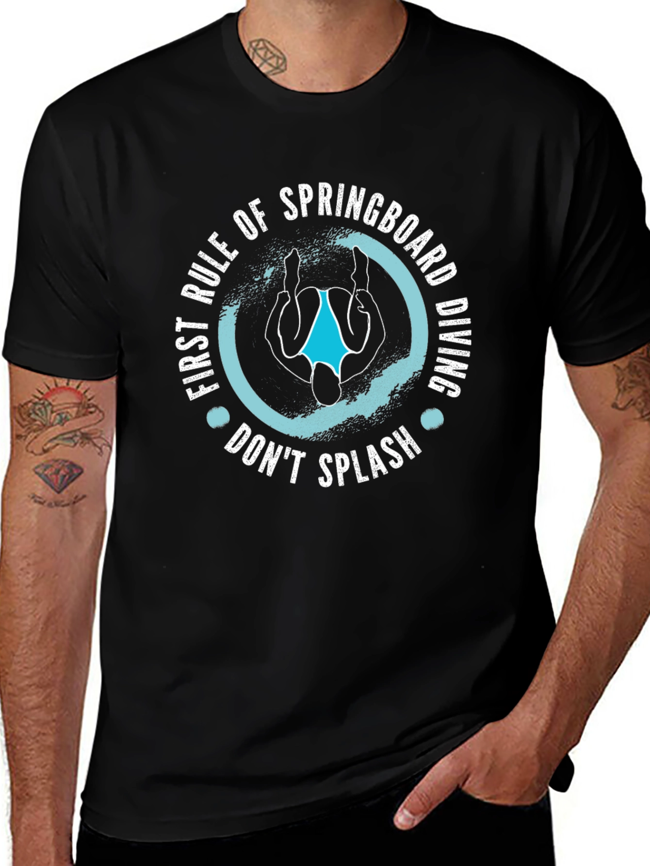 Springboard Diving Rule T-Shirt