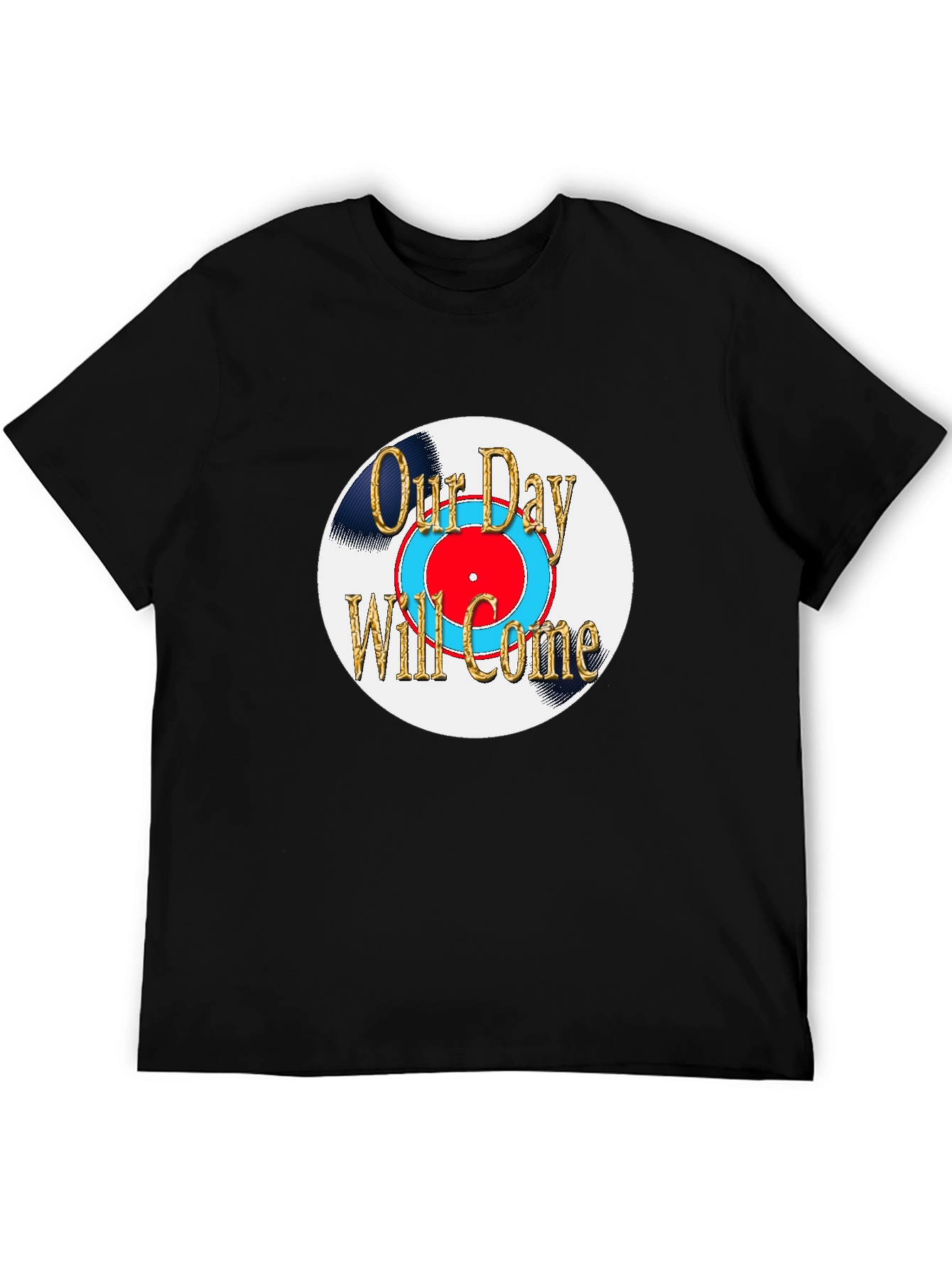 Our Day Will Come Graphic Tee - Black T-Shirt
