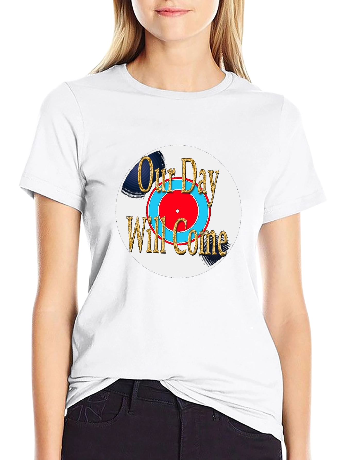 Our Day Will Come Graphic Tee - Black T-Shirt
