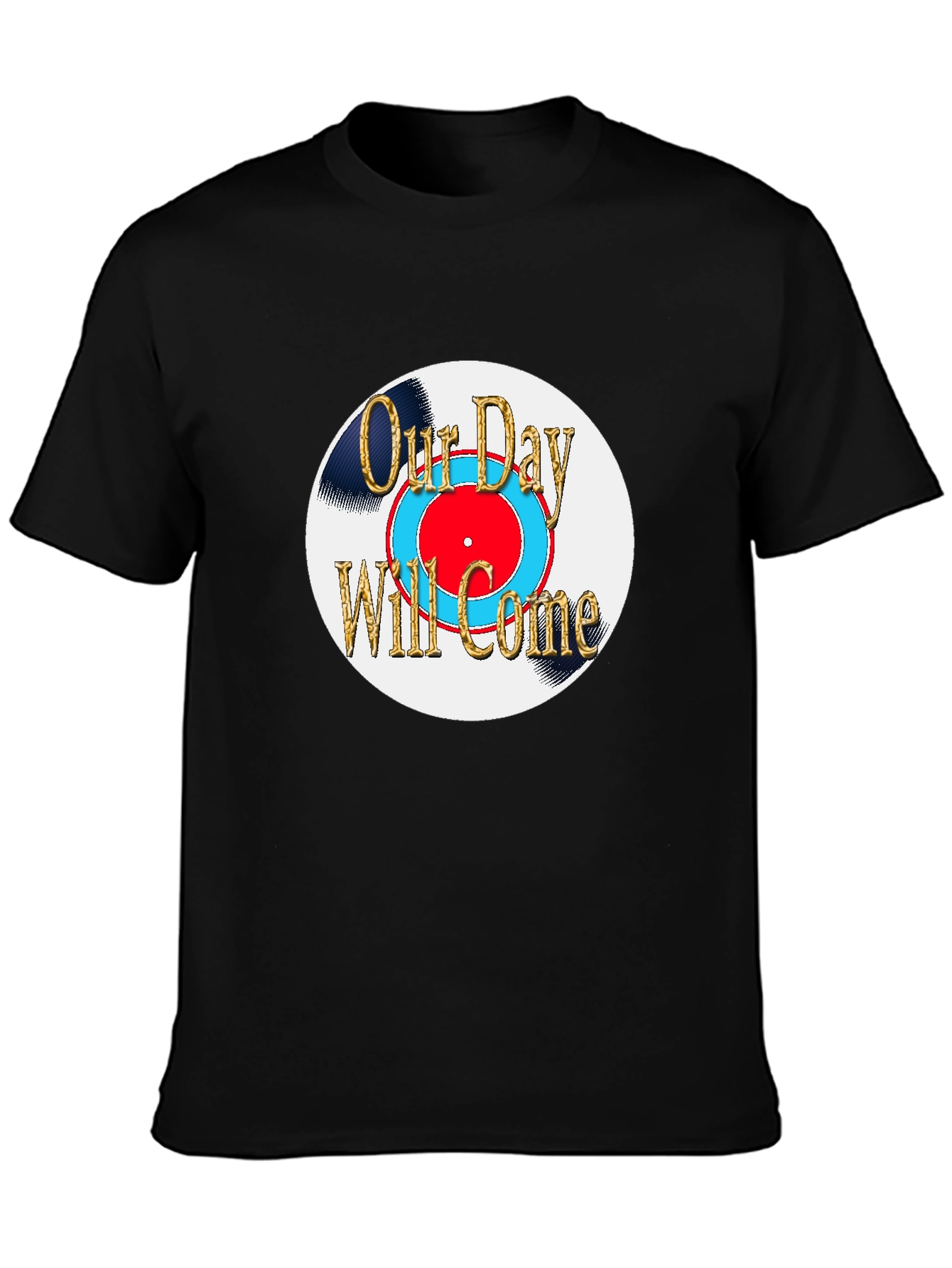 Our Day Will Come Graphic Tee - Black T-Shirt