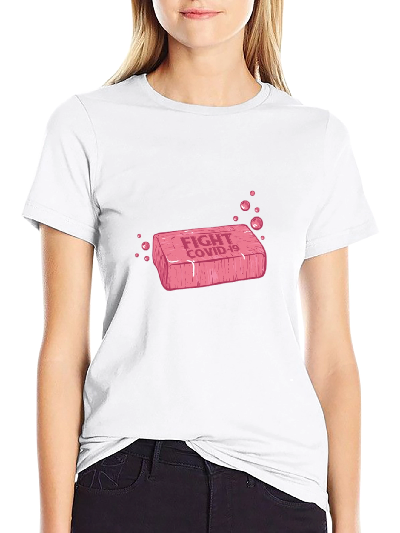 Fight COVID-19 Soap T-Shirt - Stay Safe & Stylish