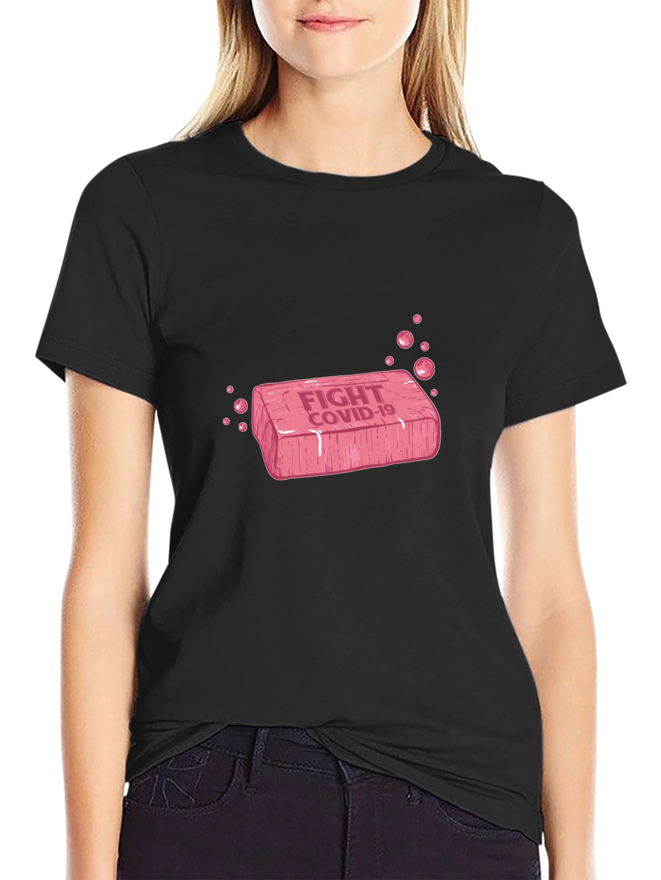 Fight COVID-19 Soap T-Shirt - Stay Safe & Stylish