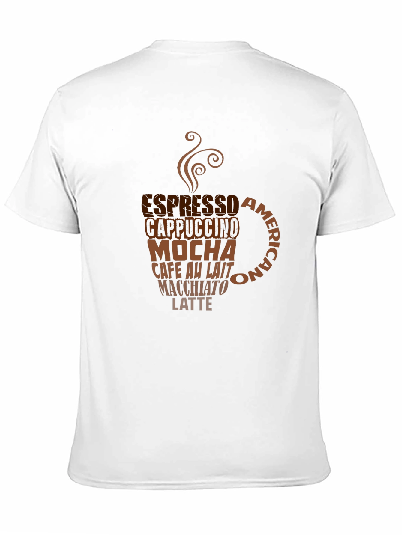 Coffee Lovers T-Shirt - Espresso Cappuccino Design