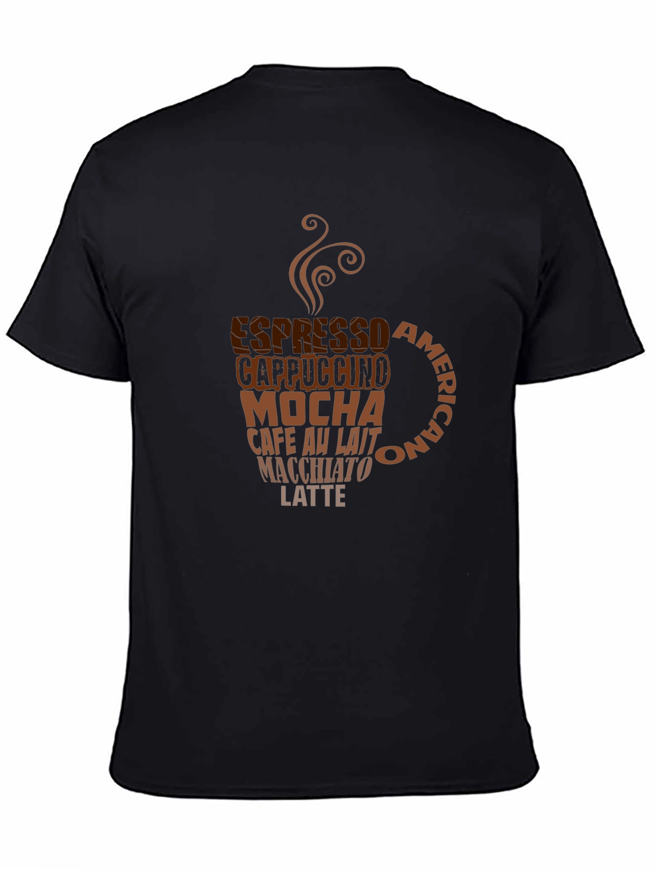 Coffee Lovers T-Shirt - Espresso Cappuccino Design