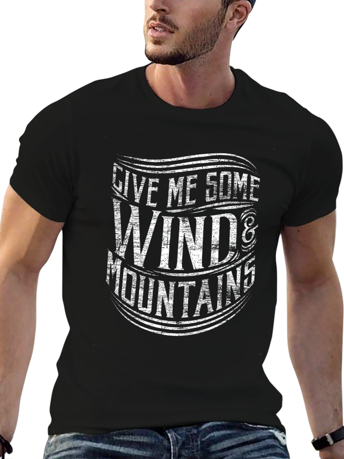 Wind and Mountains Graphic Tee