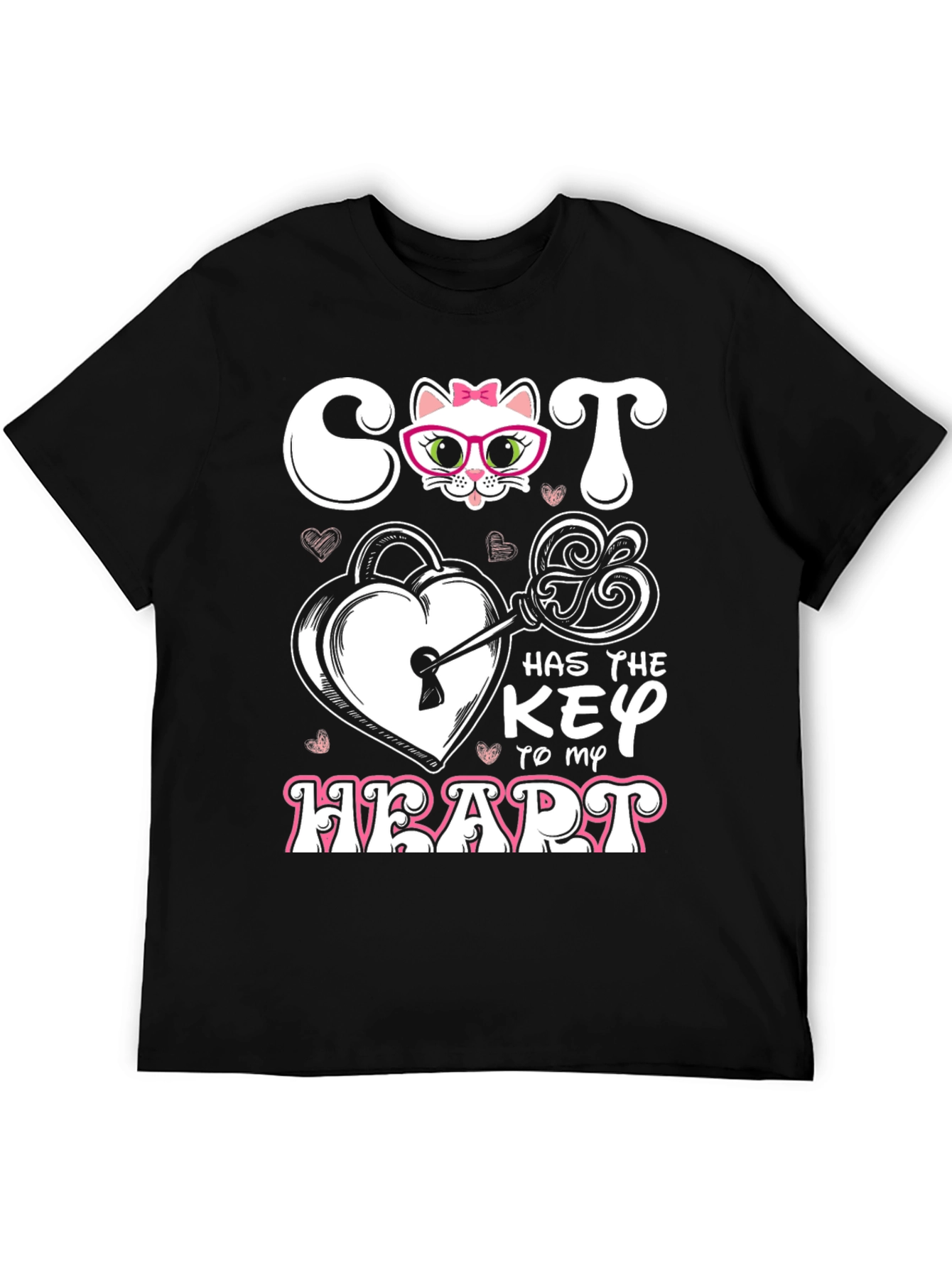 Cat Has the Key to my Heart T-Shirt