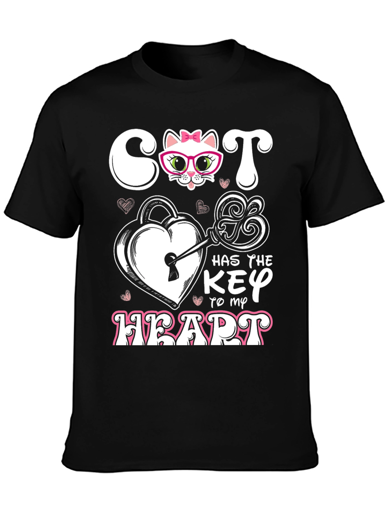 Cat Has the Key to my Heart T-Shirt