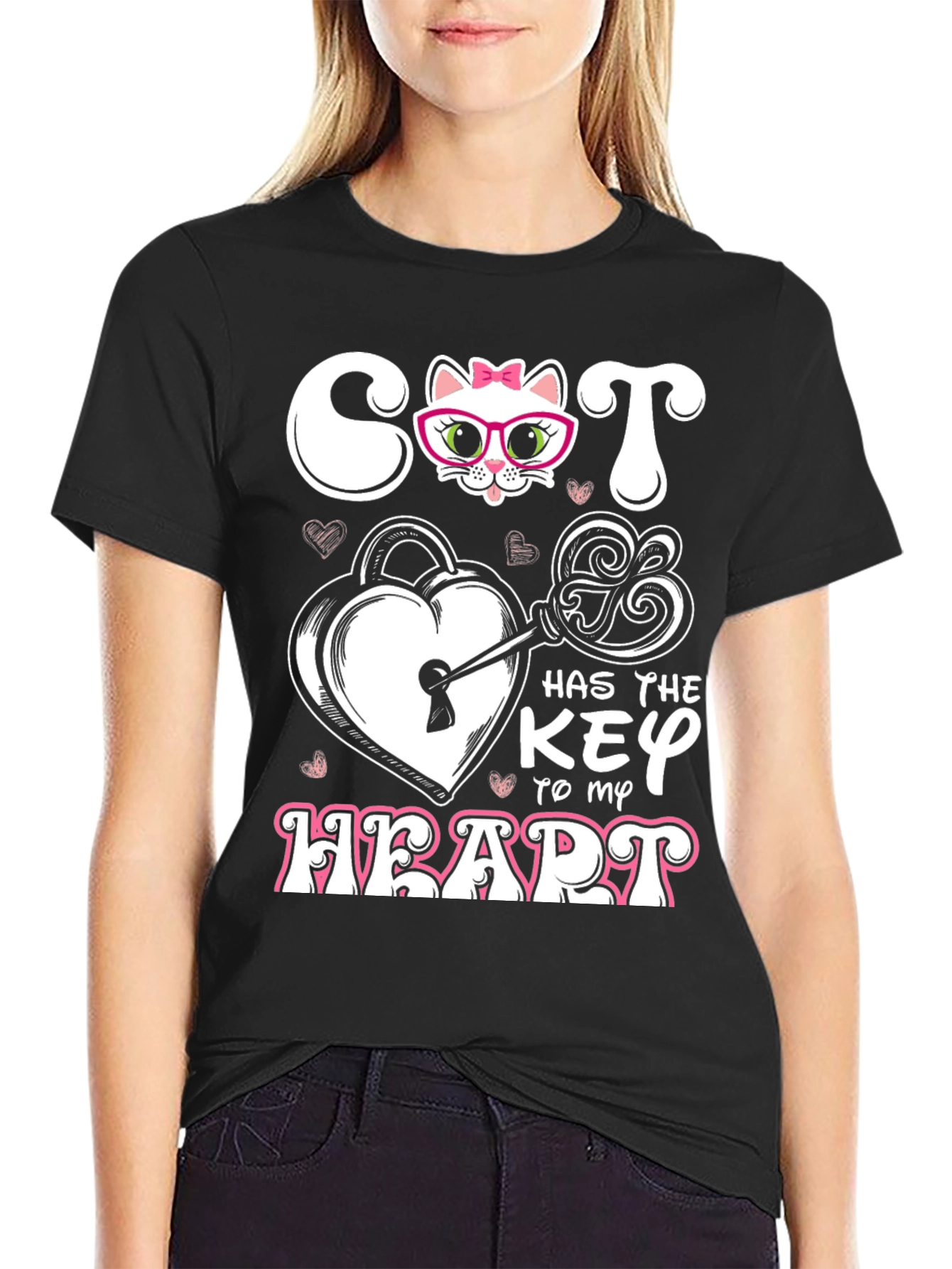 Cat Has the Key to my Heart T-Shirt
