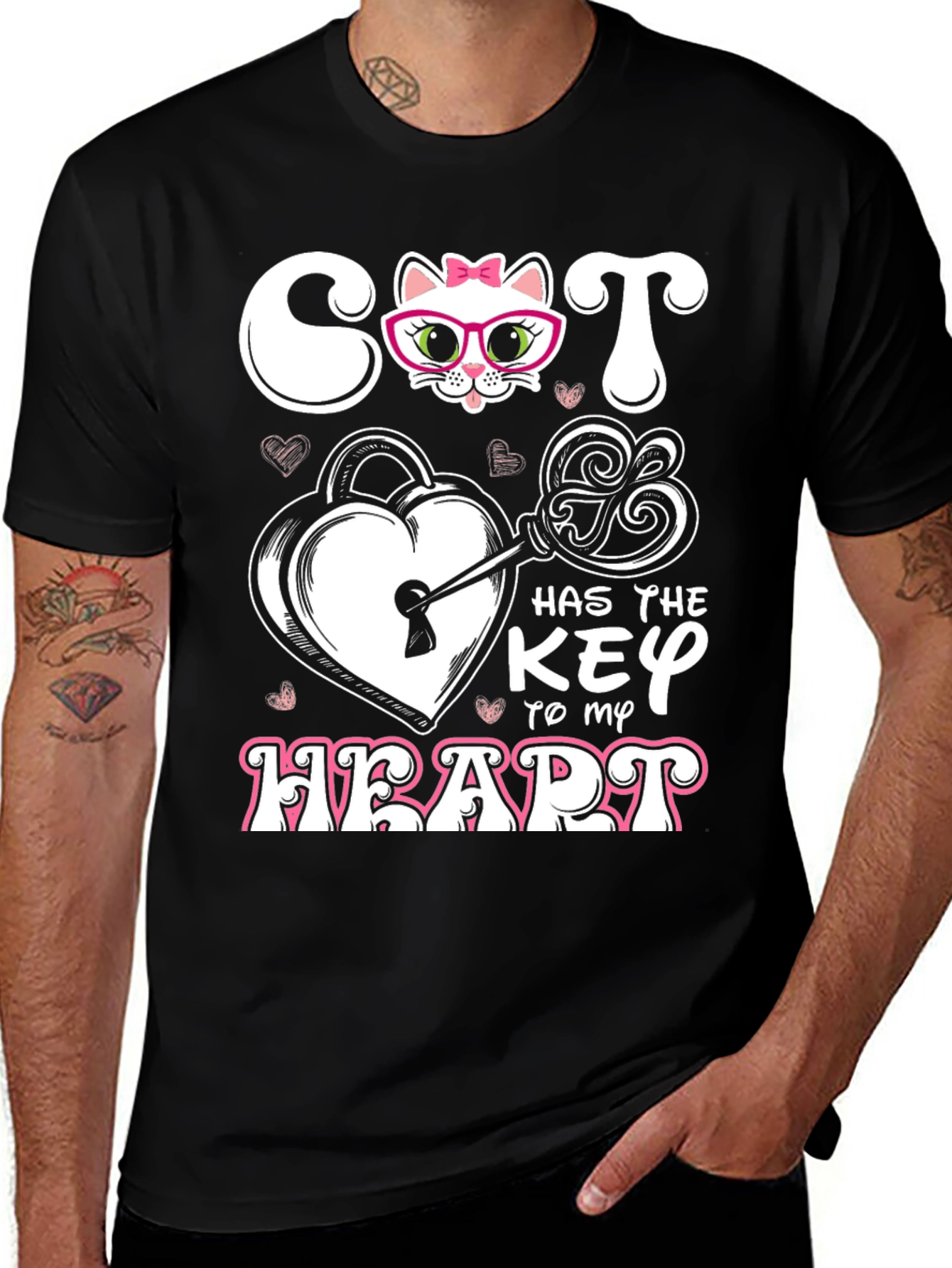Cat Has the Key to my Heart T-Shirt