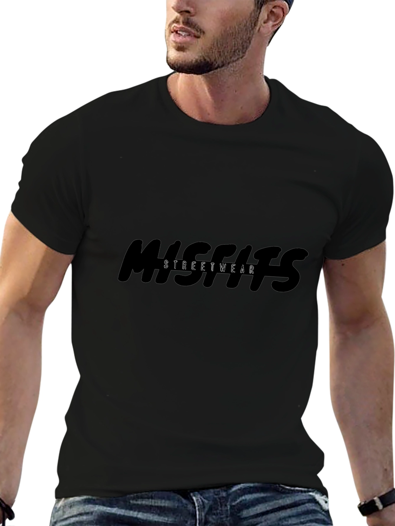 Misfits Streetwear Black T-Shirt