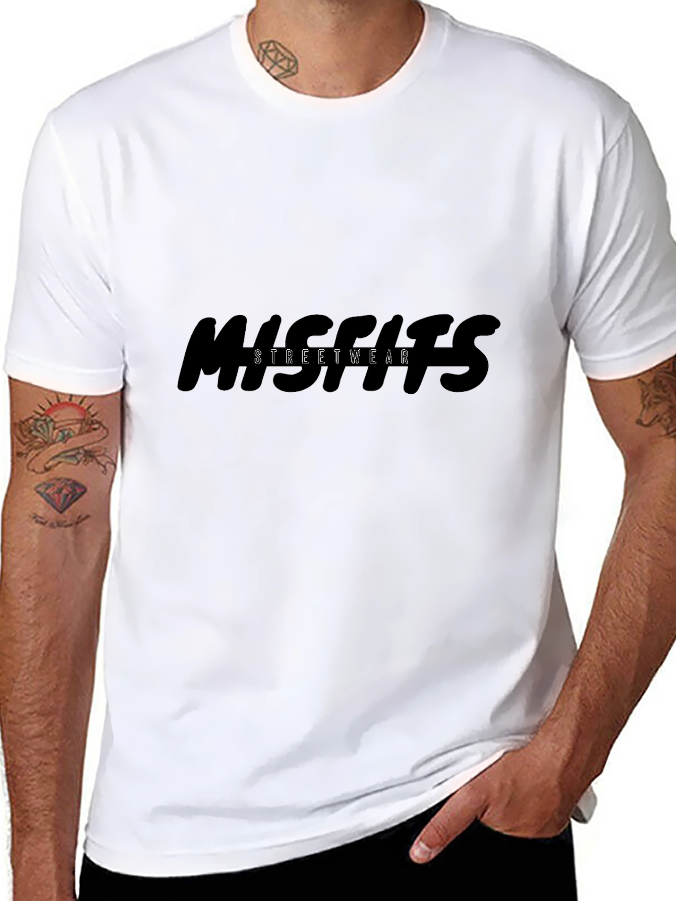 Misfits Streetwear Black T-Shirt