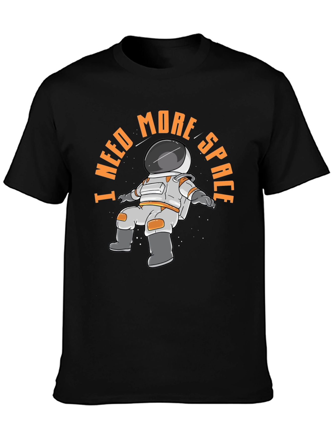 I Need More Space Astronaut Graphic T-Shirt