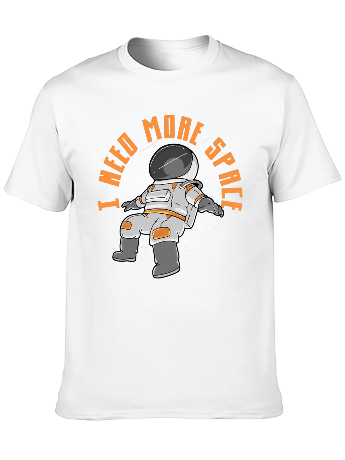 I Need More Space Astronaut Graphic T-Shirt