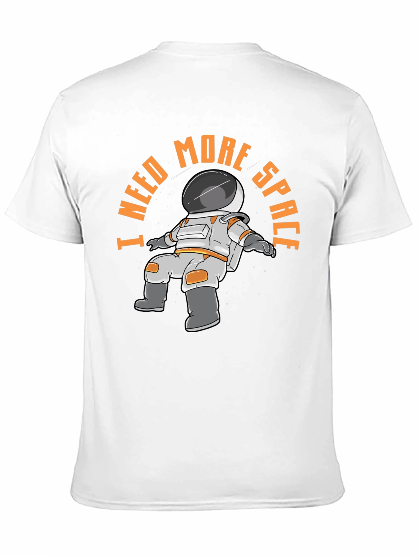 I Need More Space Astronaut Graphic T-Shirt