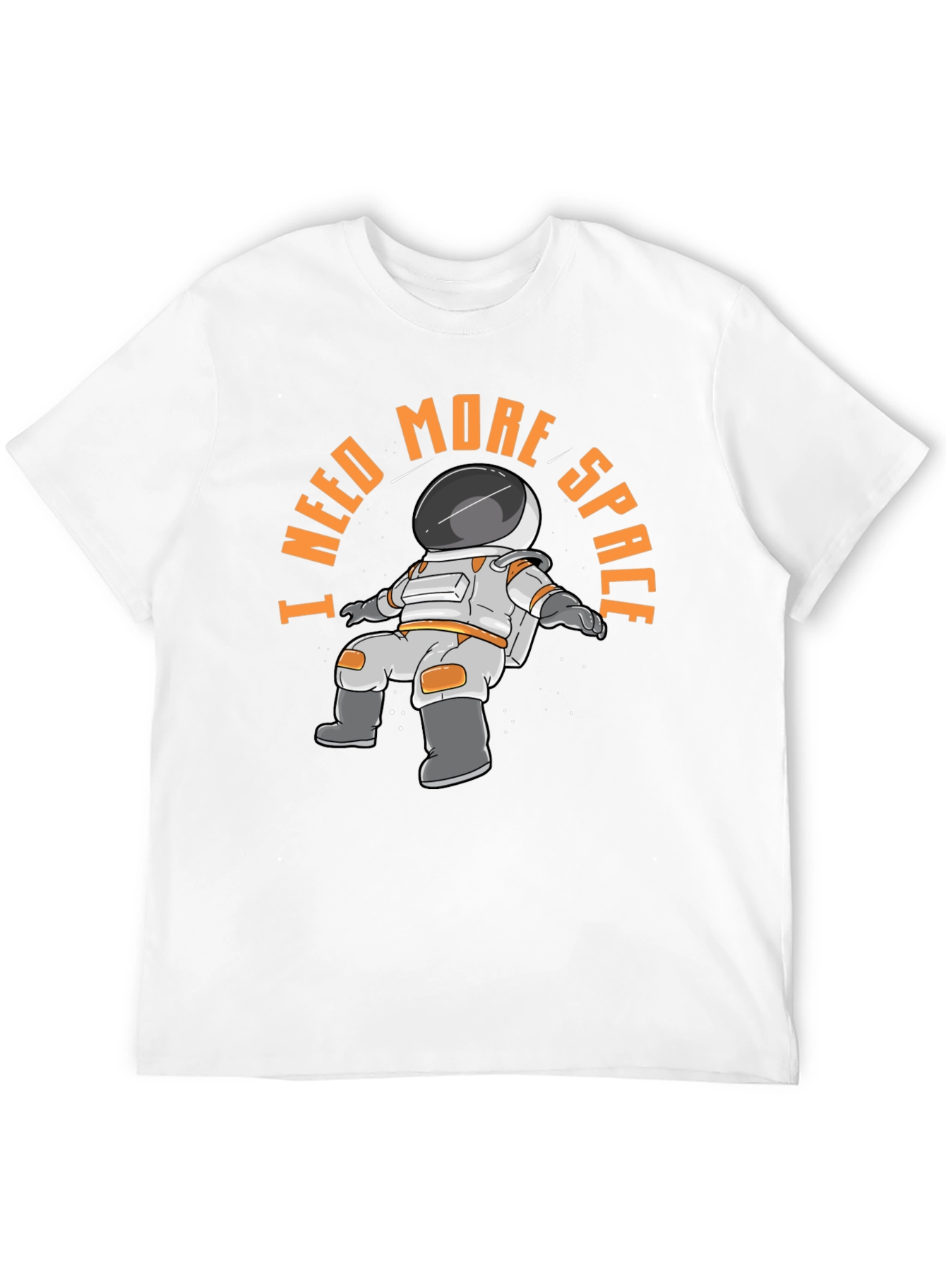 I Need More Space Astronaut Graphic T-Shirt