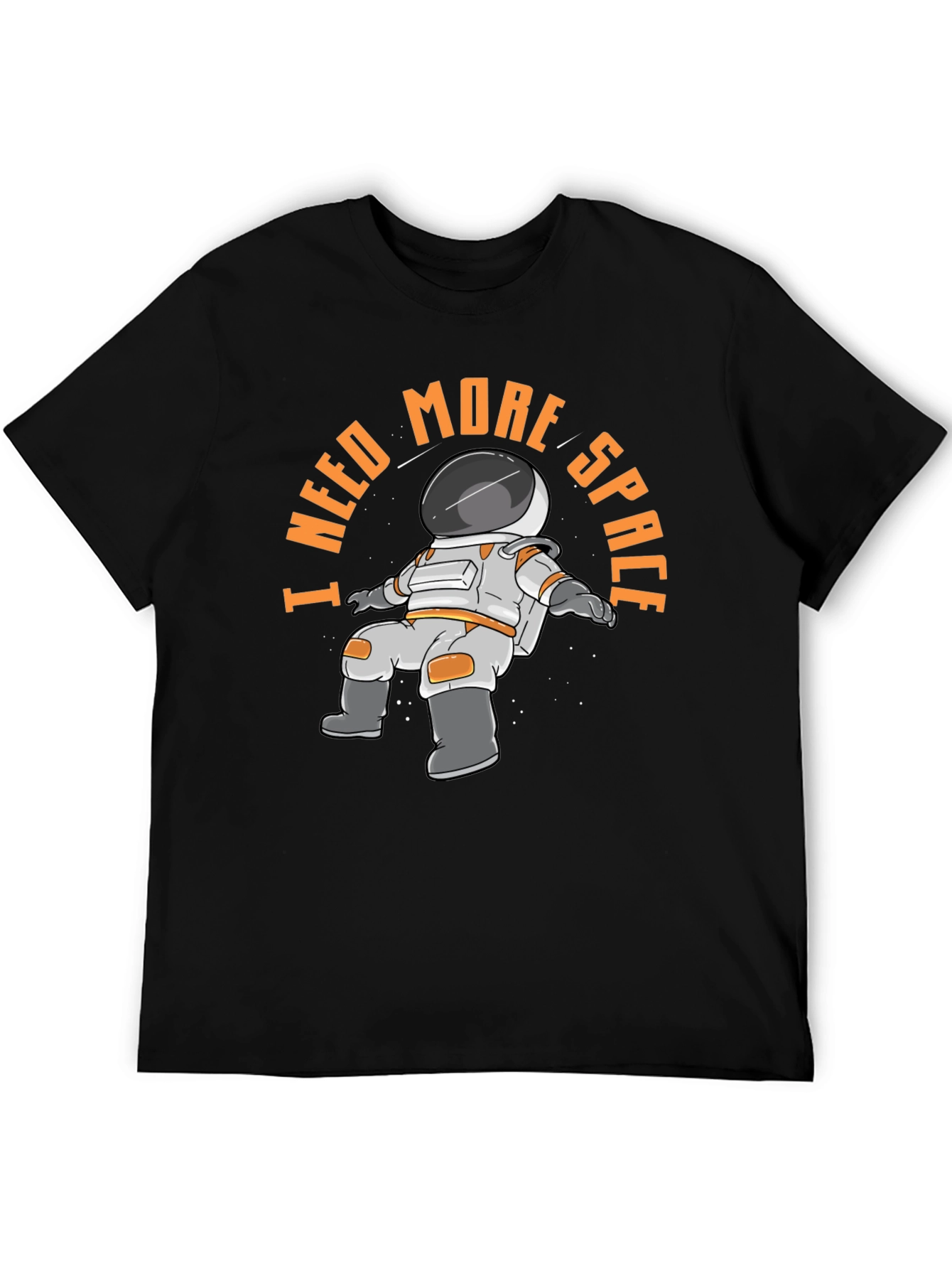 I Need More Space Astronaut Graphic T-Shirt