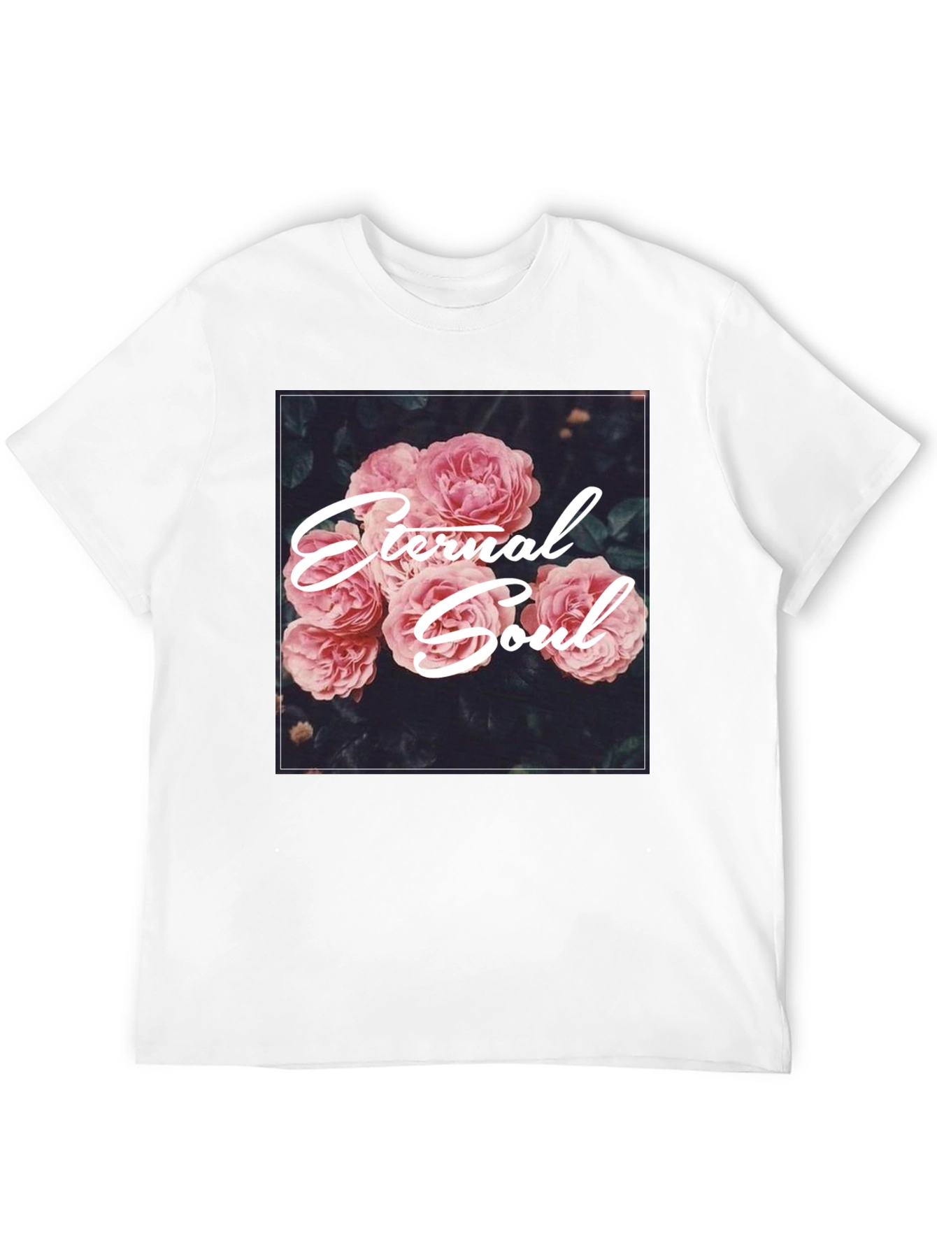 Eternal Soul Floral Graphic T-Shirt