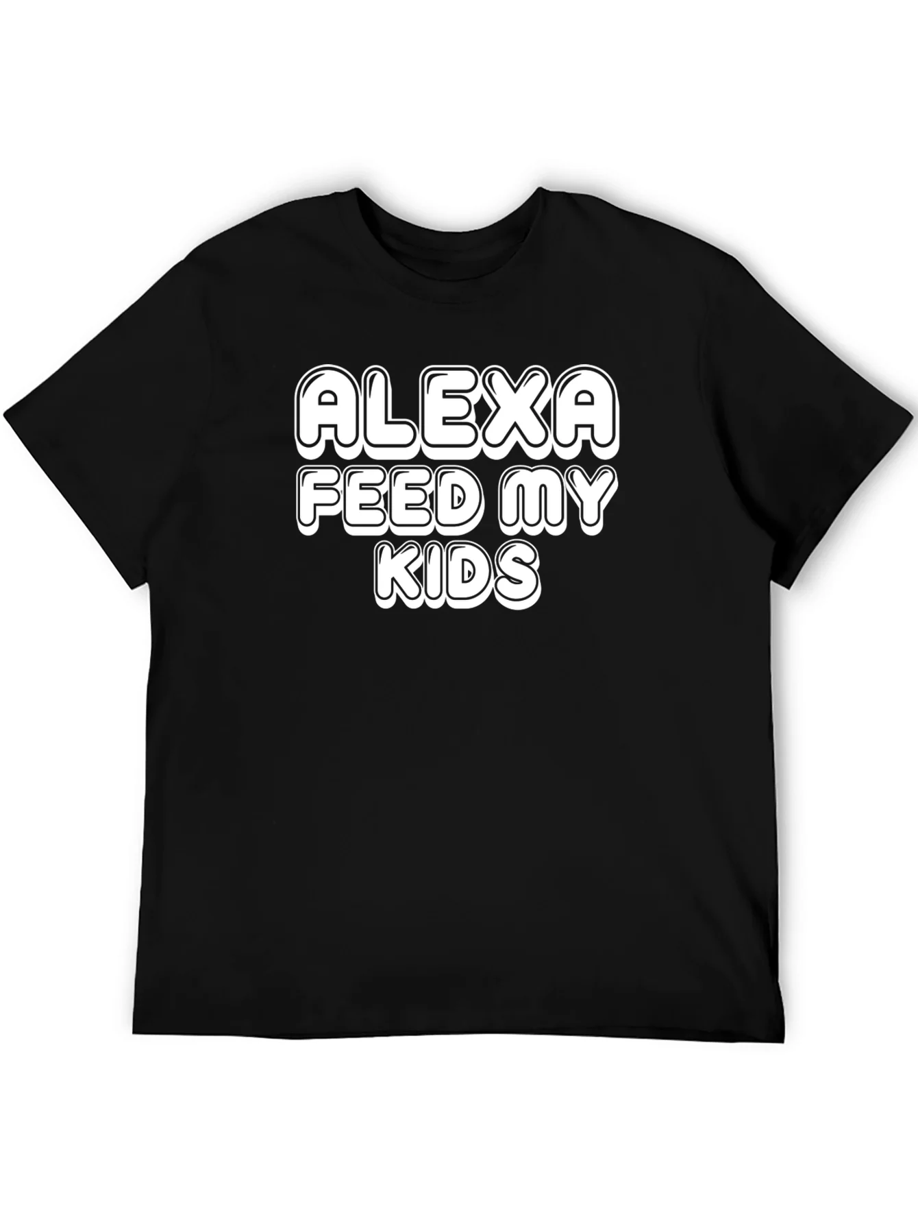 Alexa Feed My Kids T-Shirt - Humorous Parenting Tee