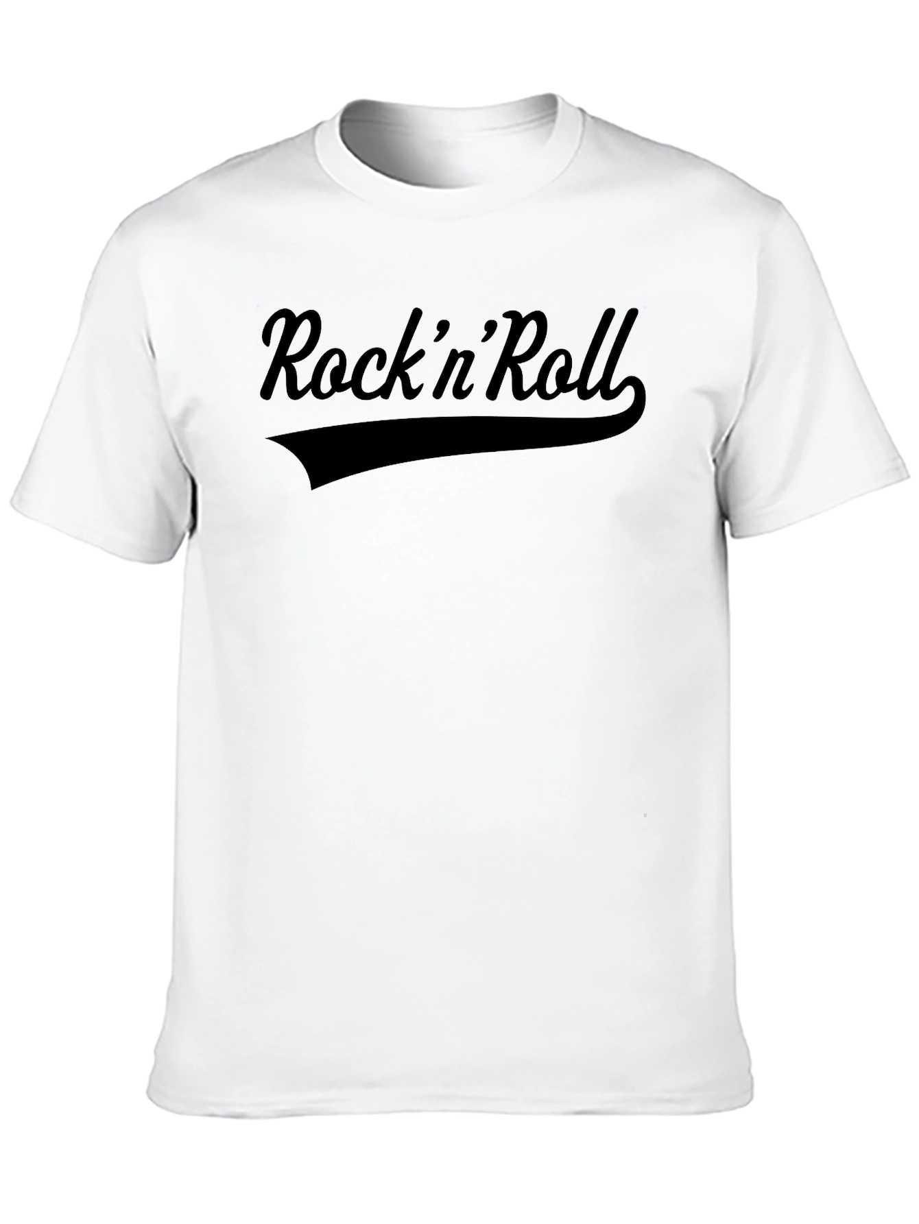 RocknRoll Graphic T-Shirt - Classic Black Tee