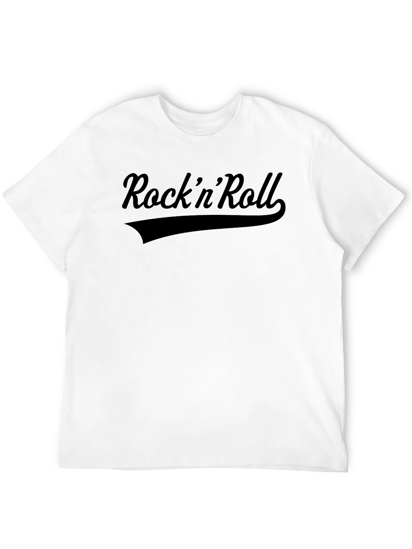 RocknRoll Graphic T-Shirt - Classic Black Tee