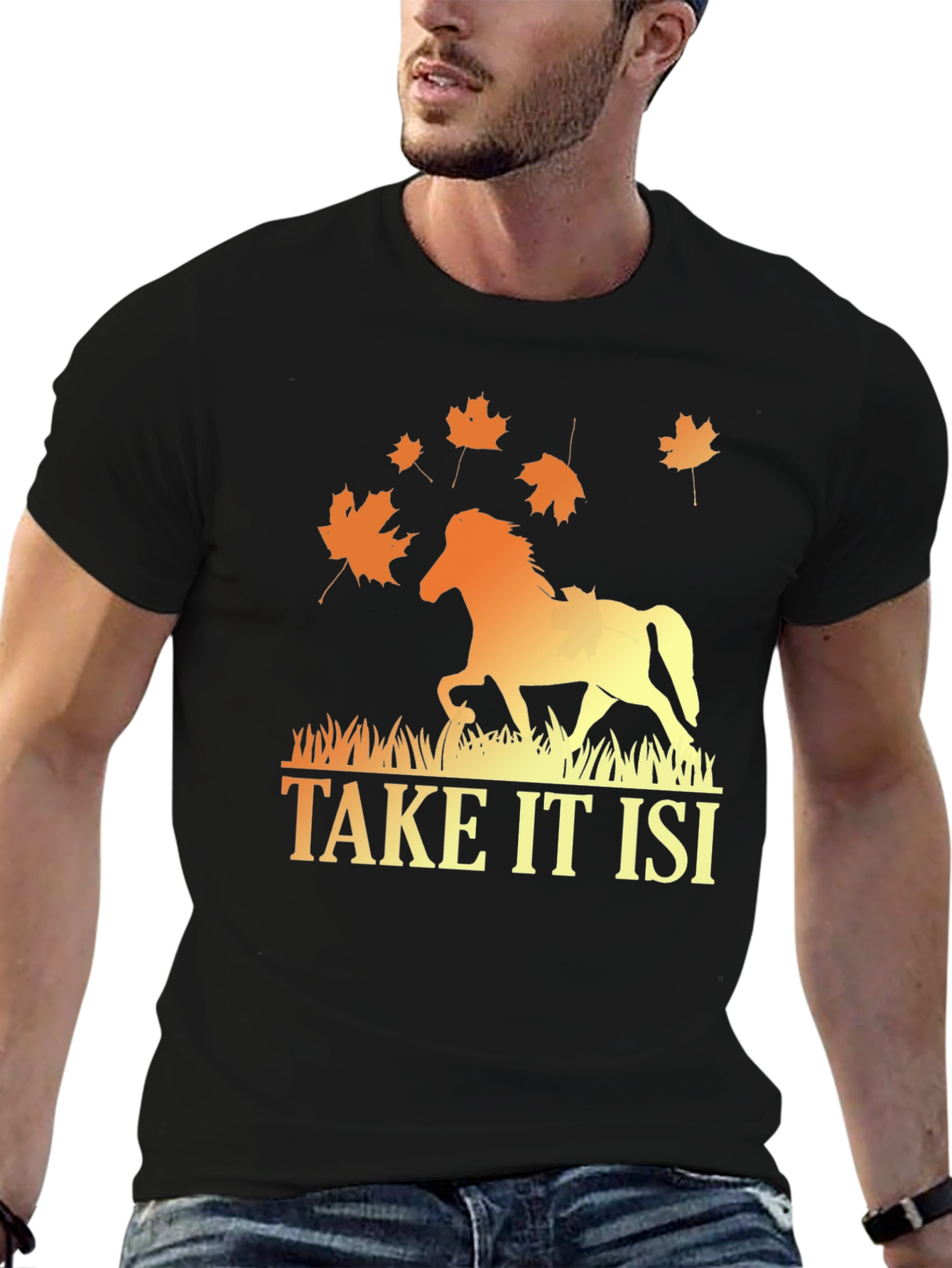 Horse Graphic Tee - Take It ISI