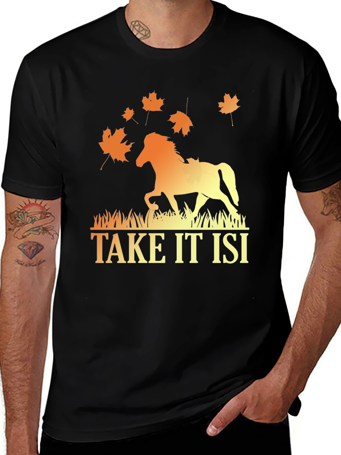 Horse Graphic Tee - Take It ISI