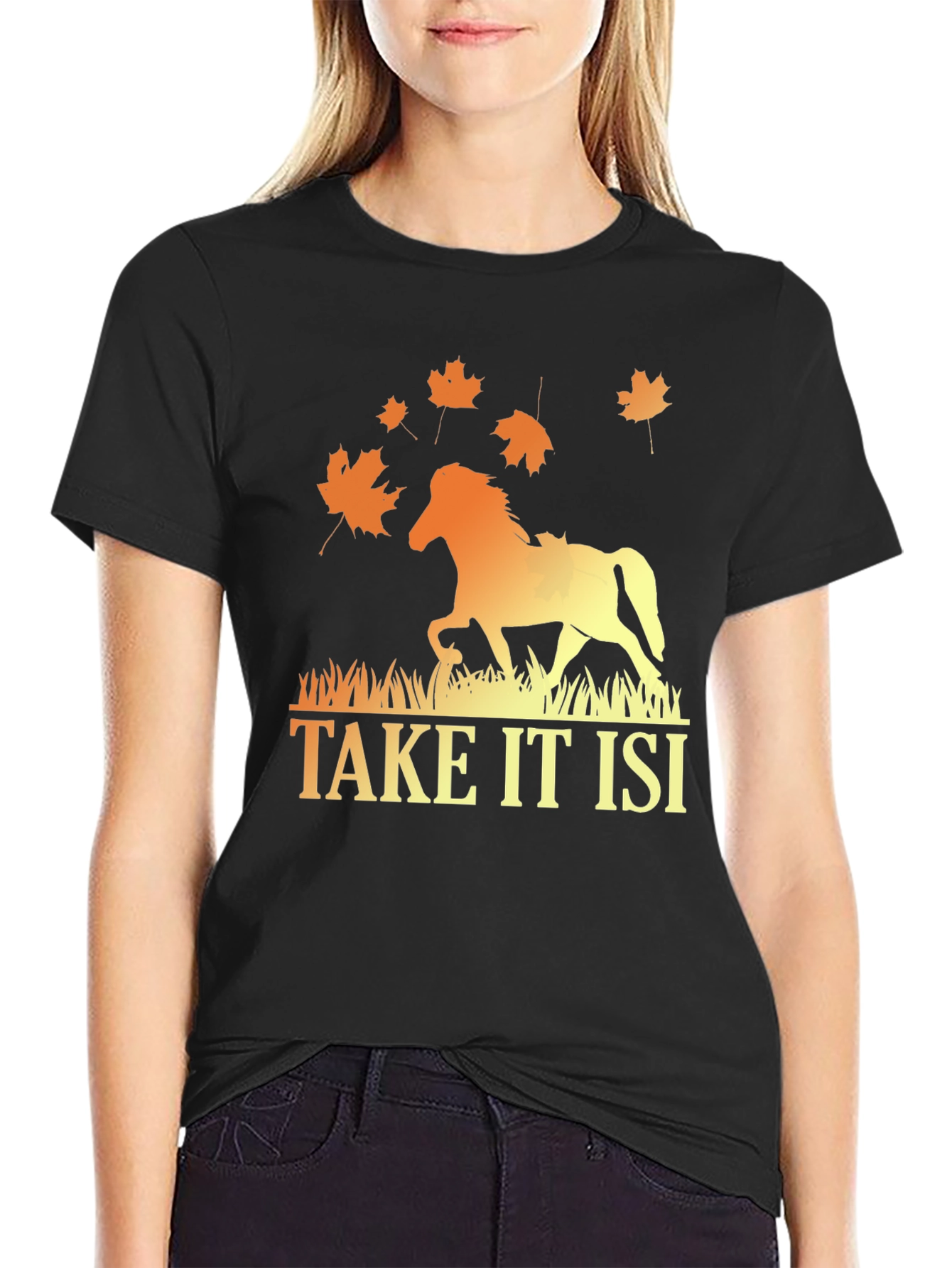 Horse Graphic Tee - Take It ISI