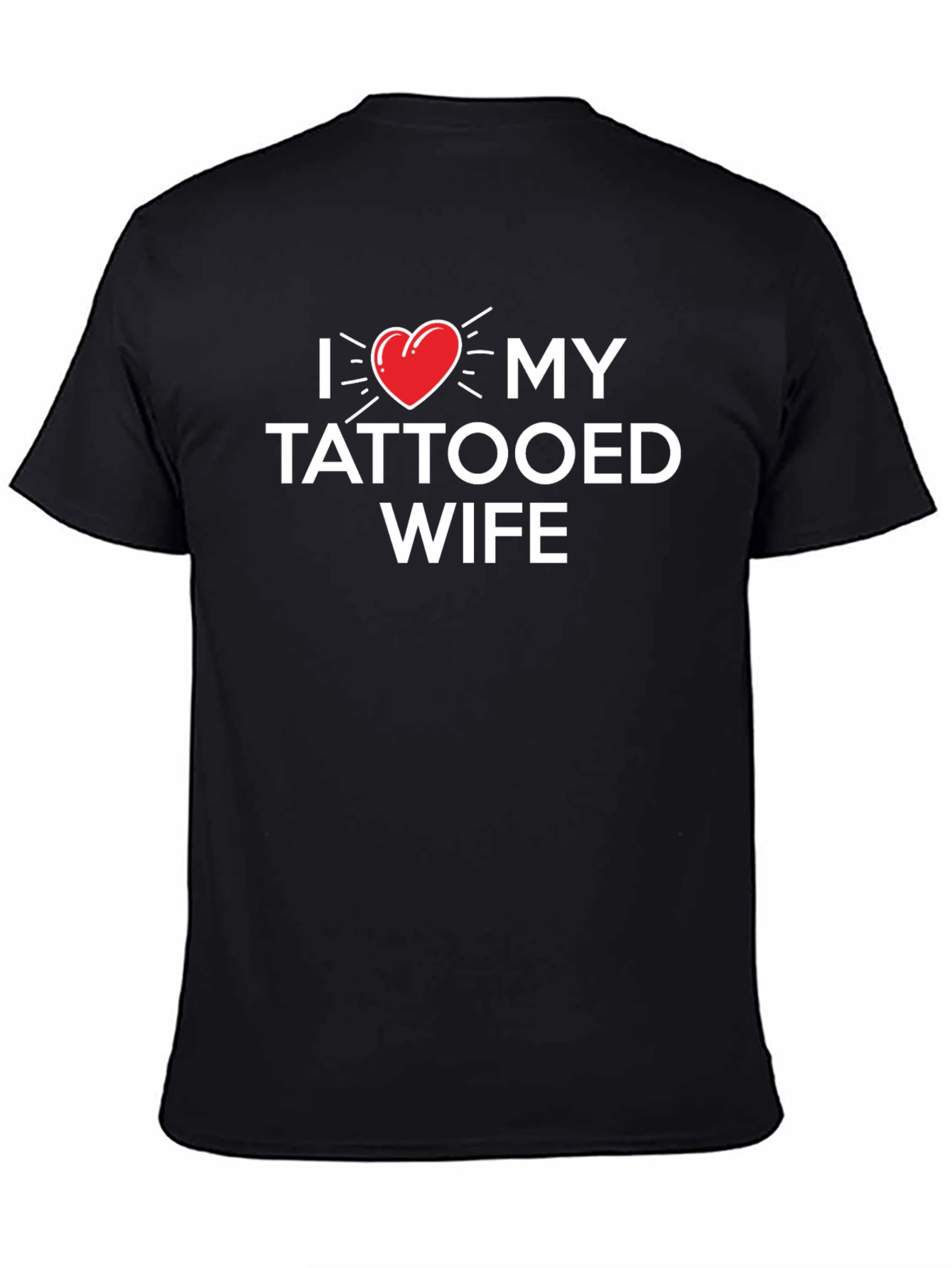 I Heart My Tattooed Wife Graphic T-Shirt
