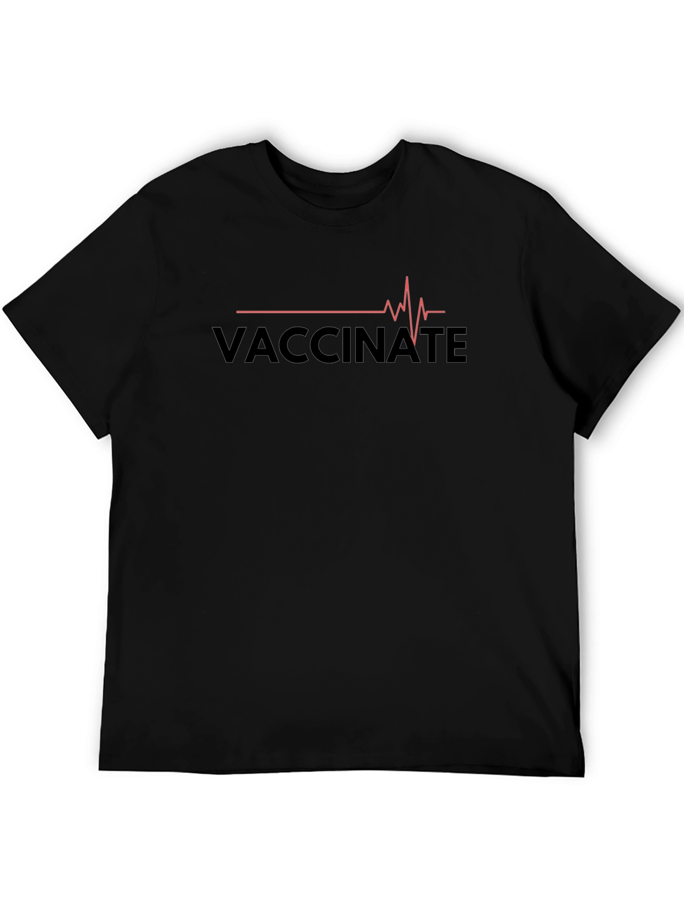 Vaccinate Heartbeat Graphic T-Shirt