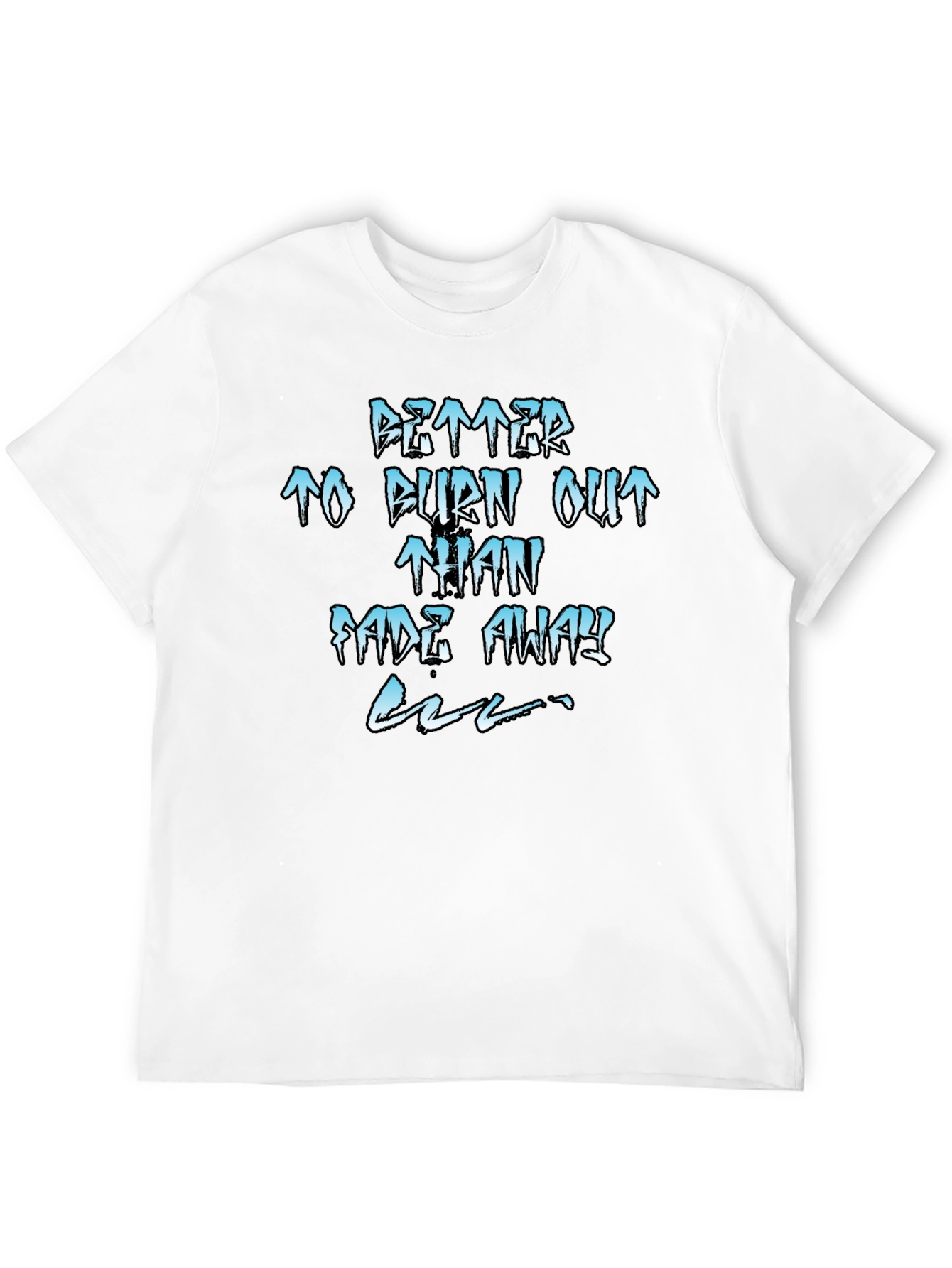 Better Burn Out Tee - Black Graphic T-Shirt