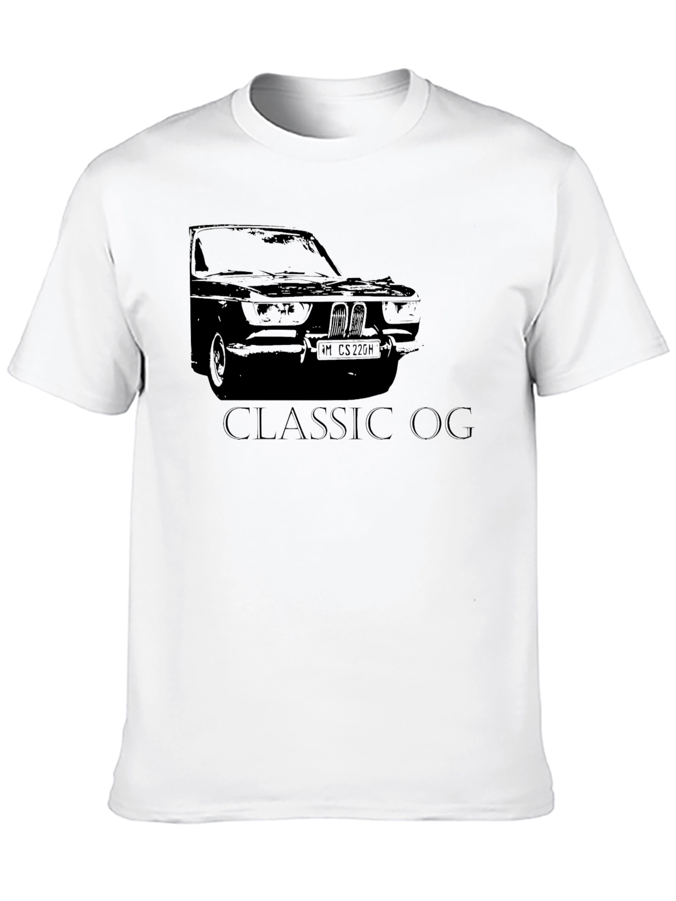 Classic OG Car Graphic T-Shirt - Black