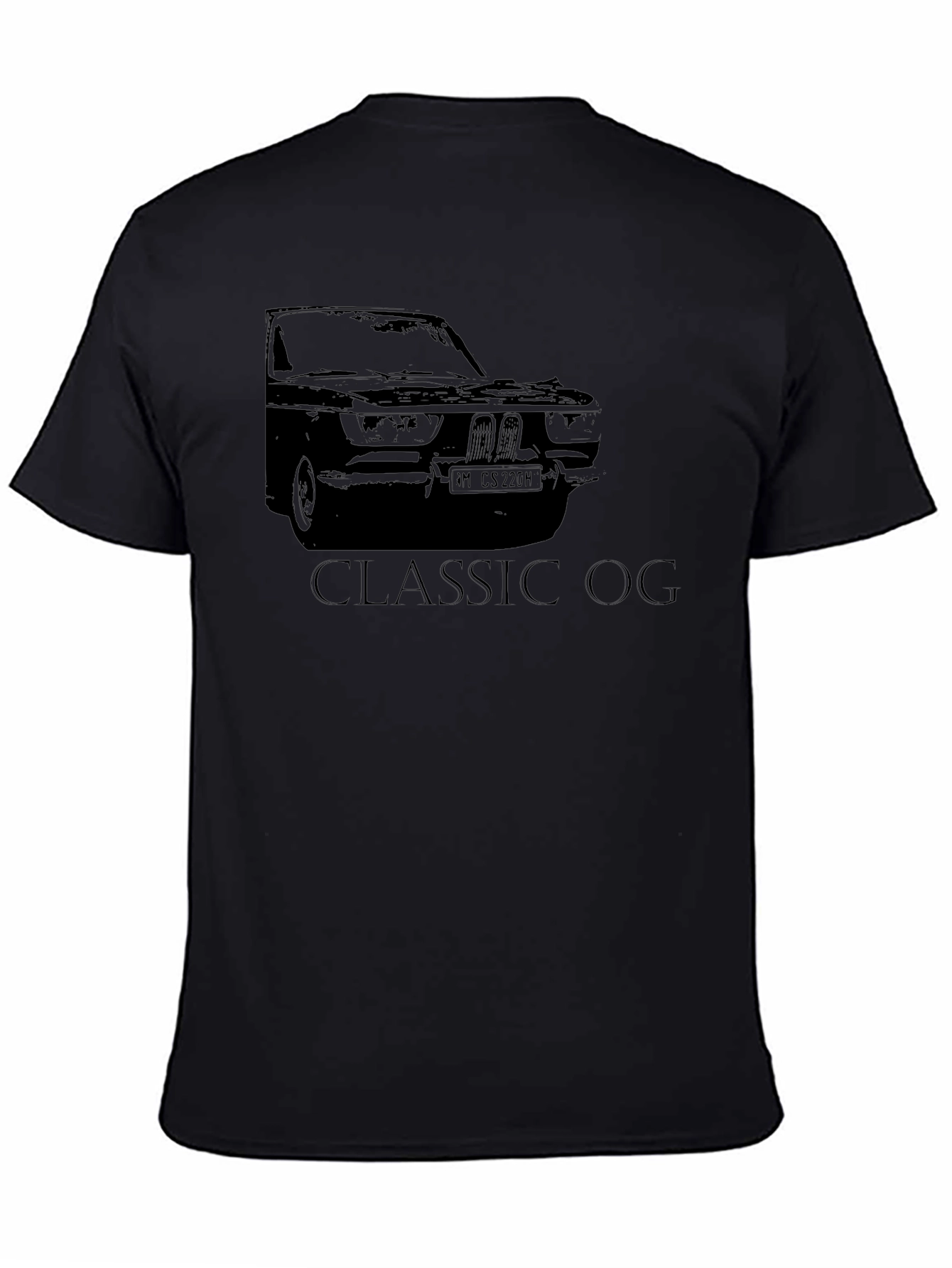 Classic OG Car Graphic T-Shirt - Black