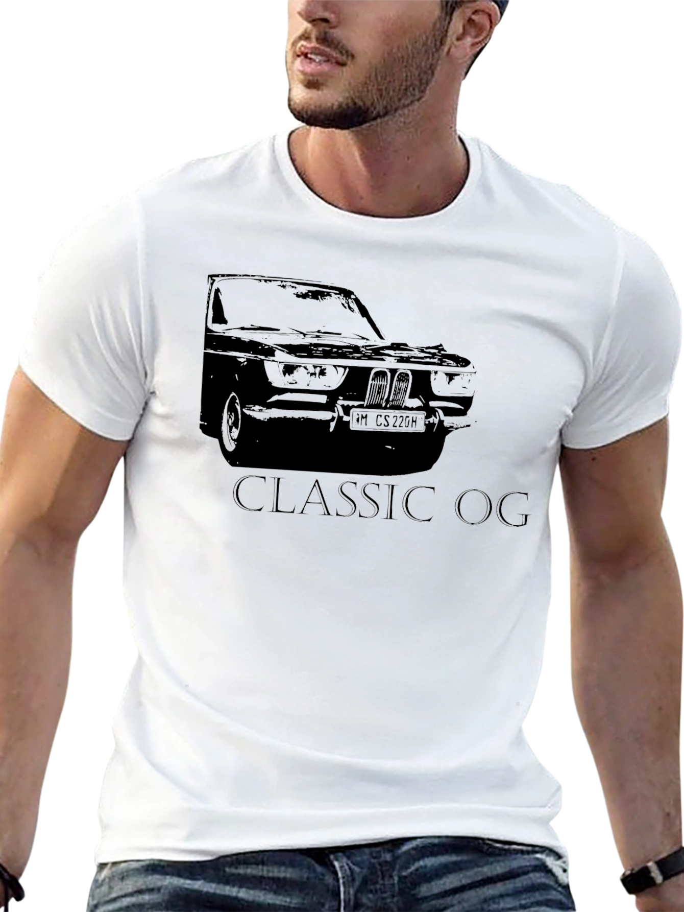 Classic OG Car Graphic T-Shirt - Black