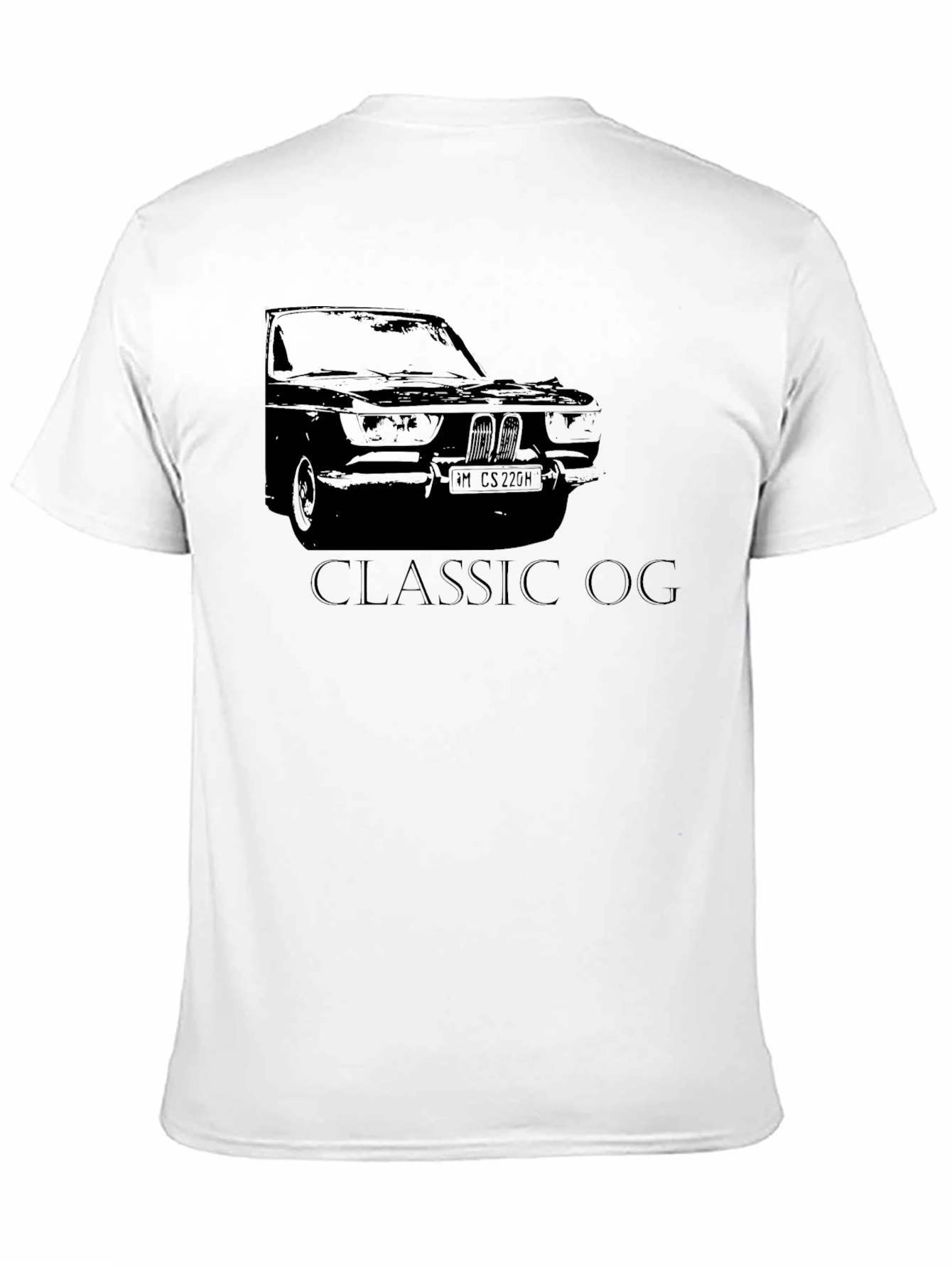 Classic OG Car Graphic T-Shirt - Black
