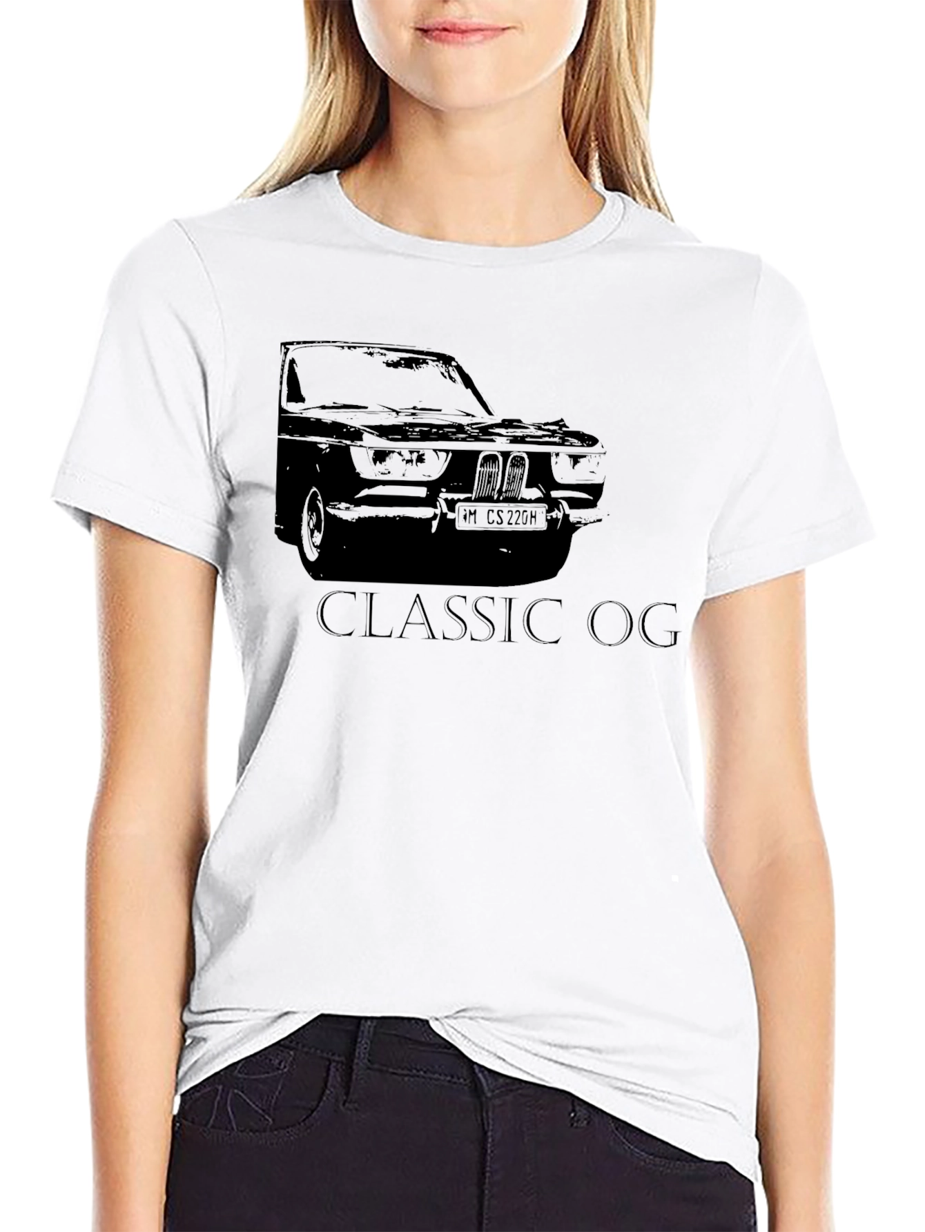 Classic OG Car Graphic T-Shirt - Black