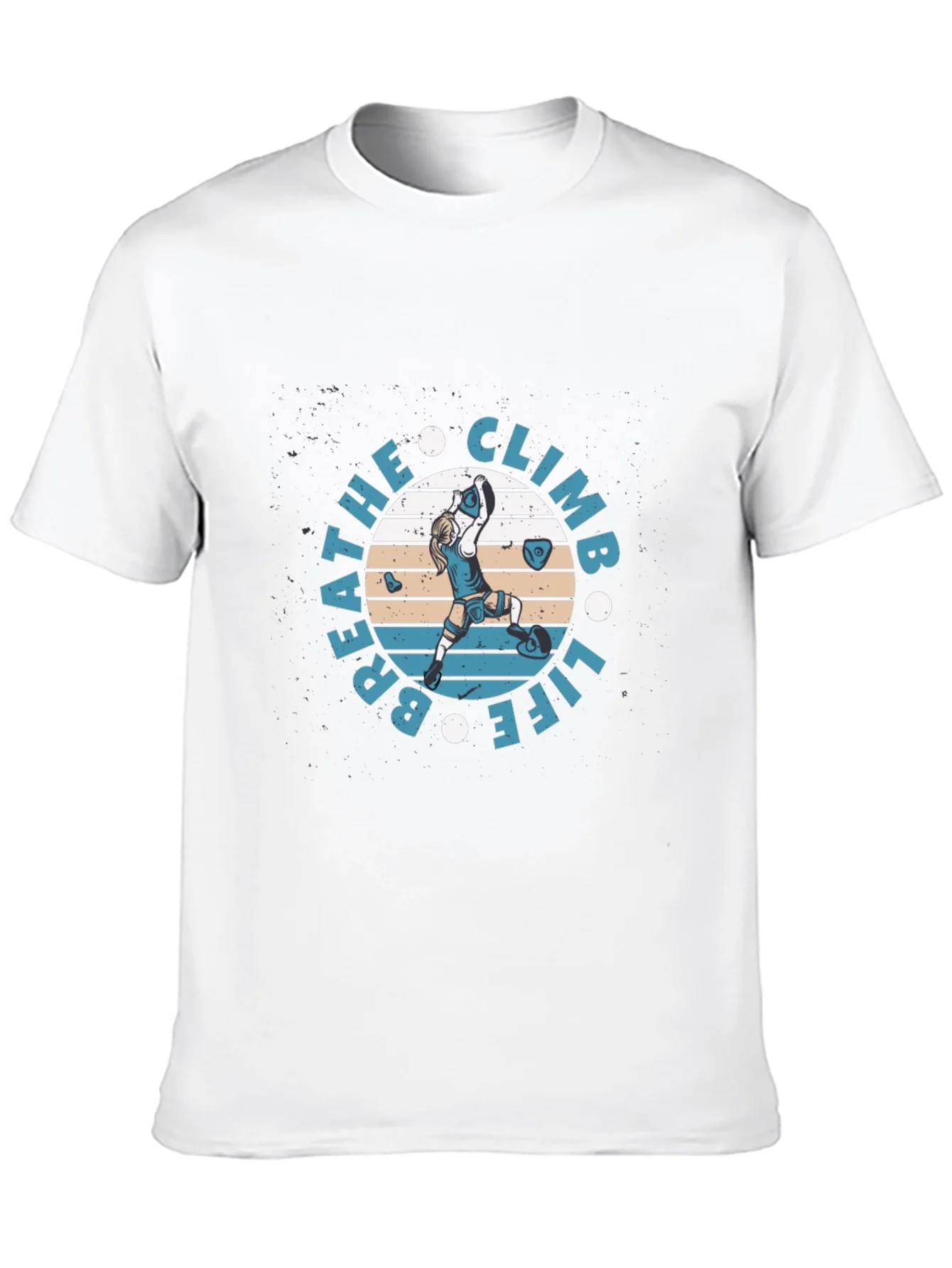 Breathe Climb Life Graphic T-Shirt
