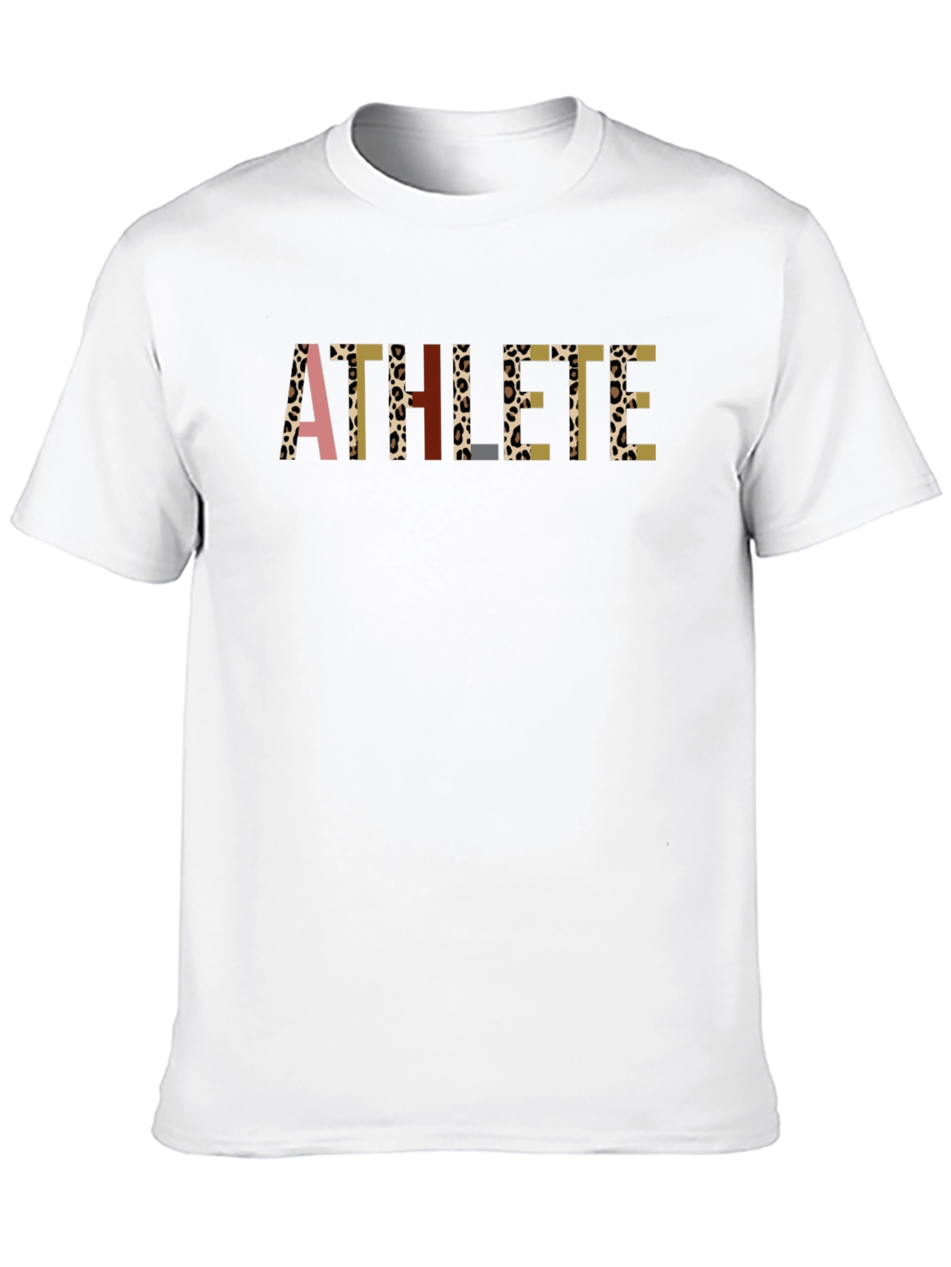 Athlete Graphic Tee - Stylish Black T-Shirt