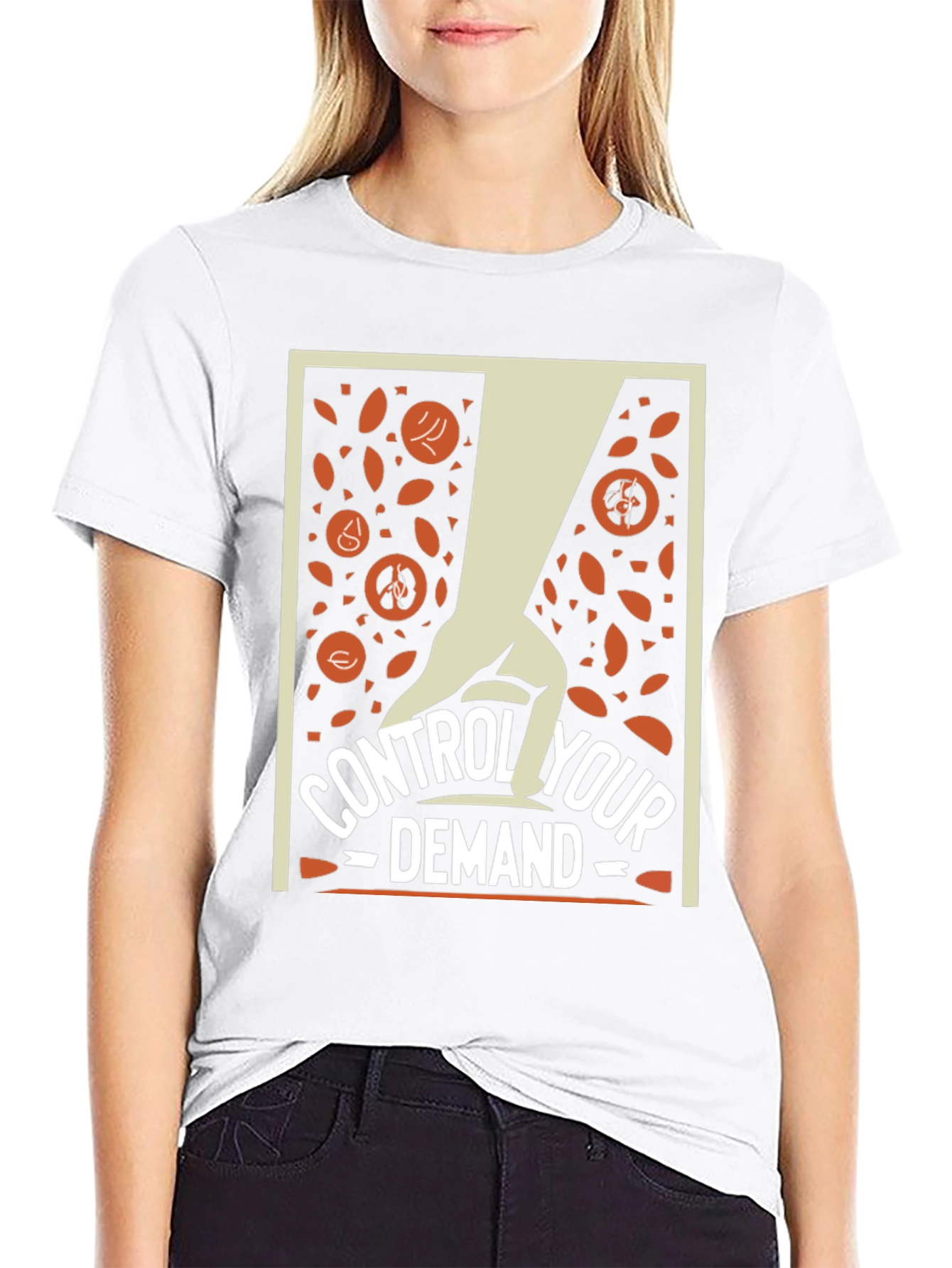 Control Your Demand T-Shirt - Stylish Graphic Tee
