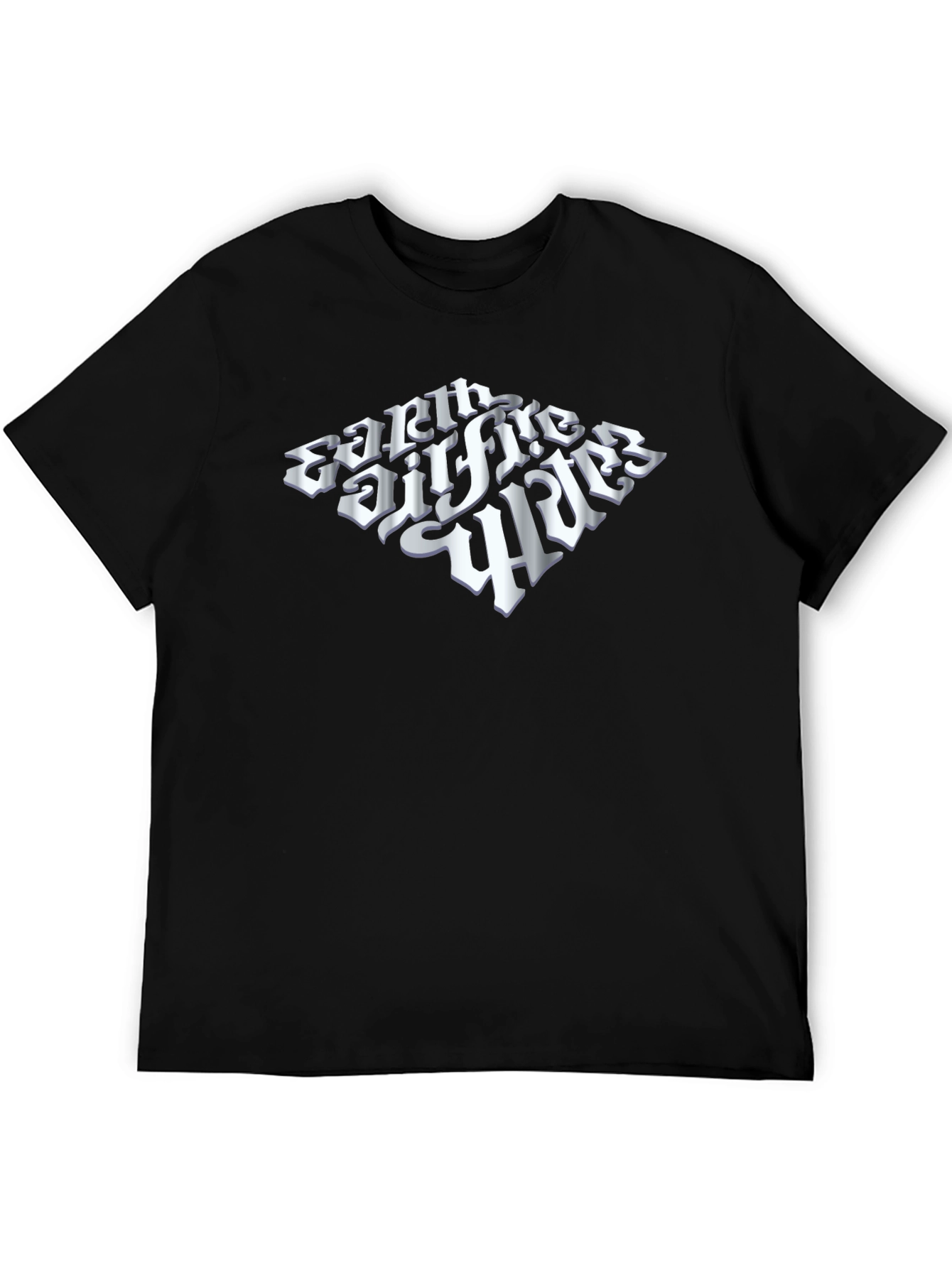 Earth Fire & Wind Black Graphic Tee