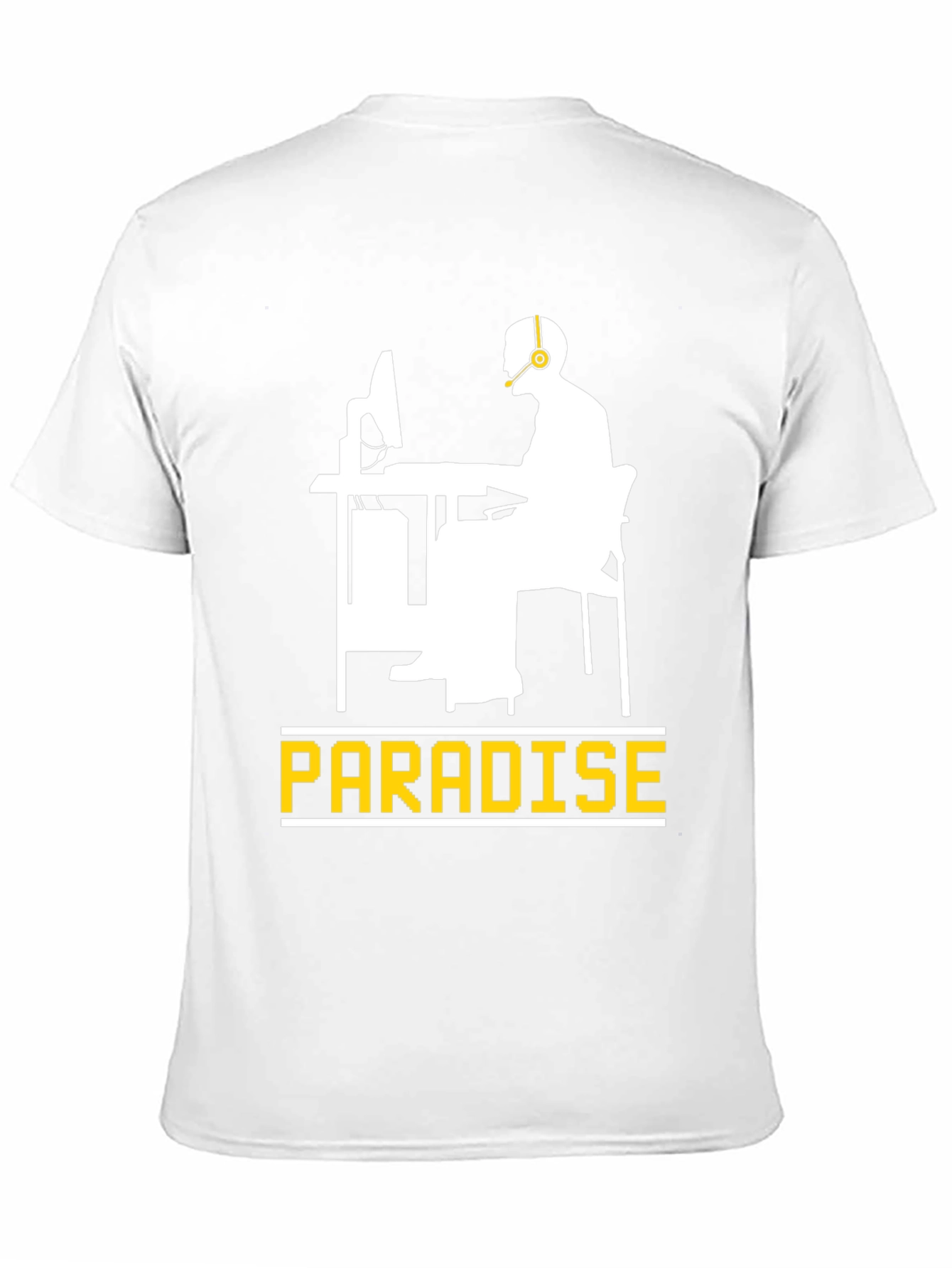 Gamer Paradise Black T-Shirt - Comfortable Cotton Tee