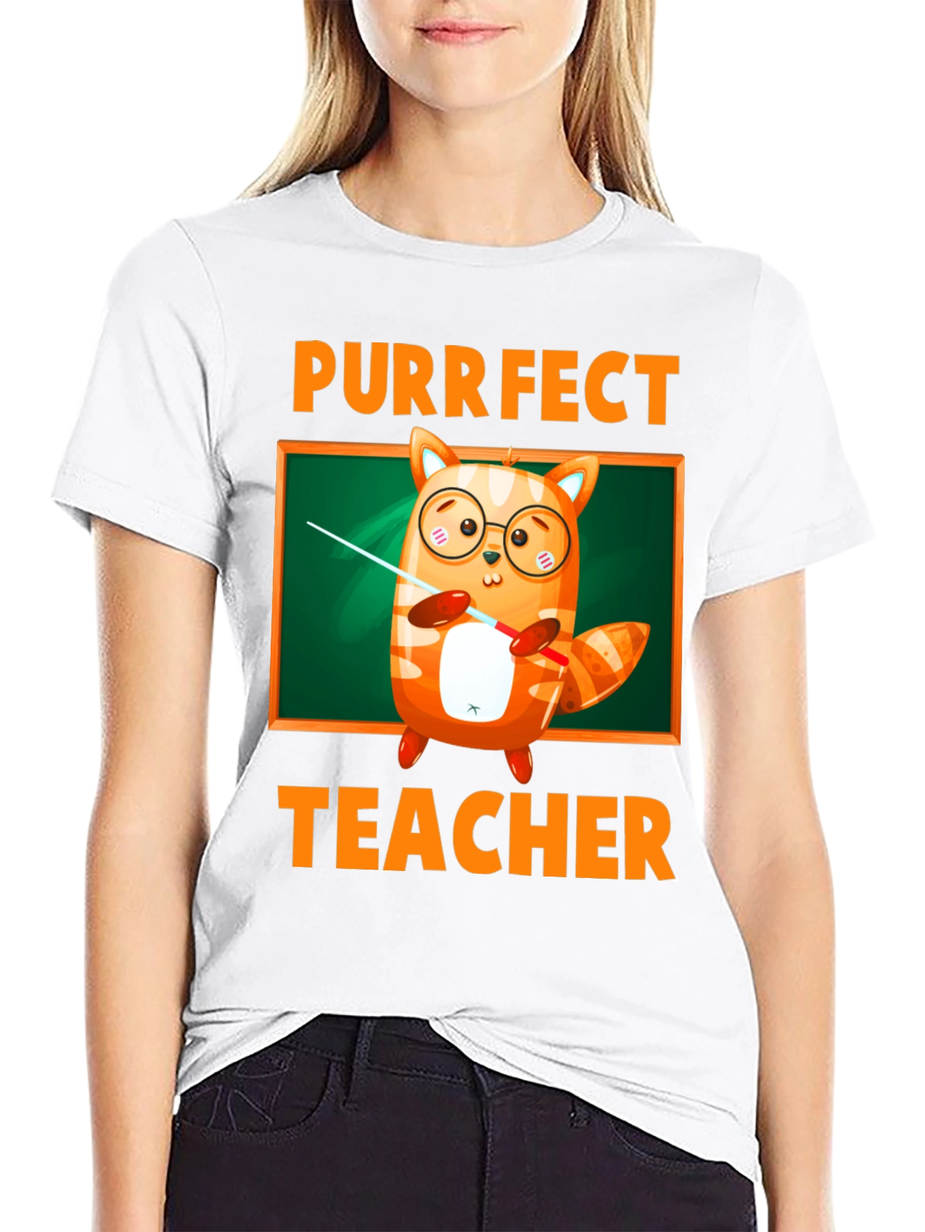 Purrfect Teacher T-Shirt