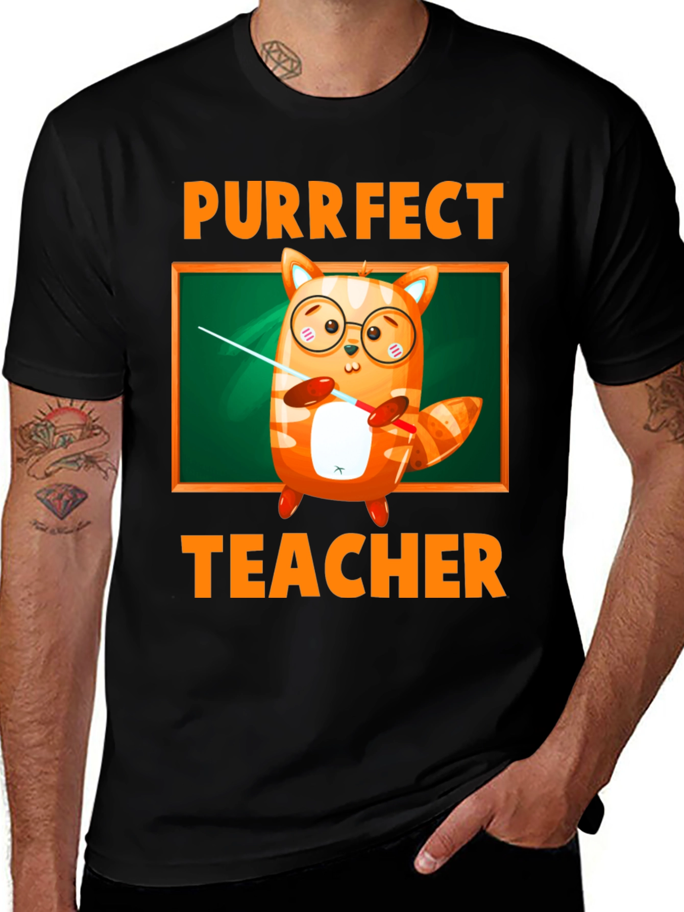 Purrfect Teacher T-Shirt