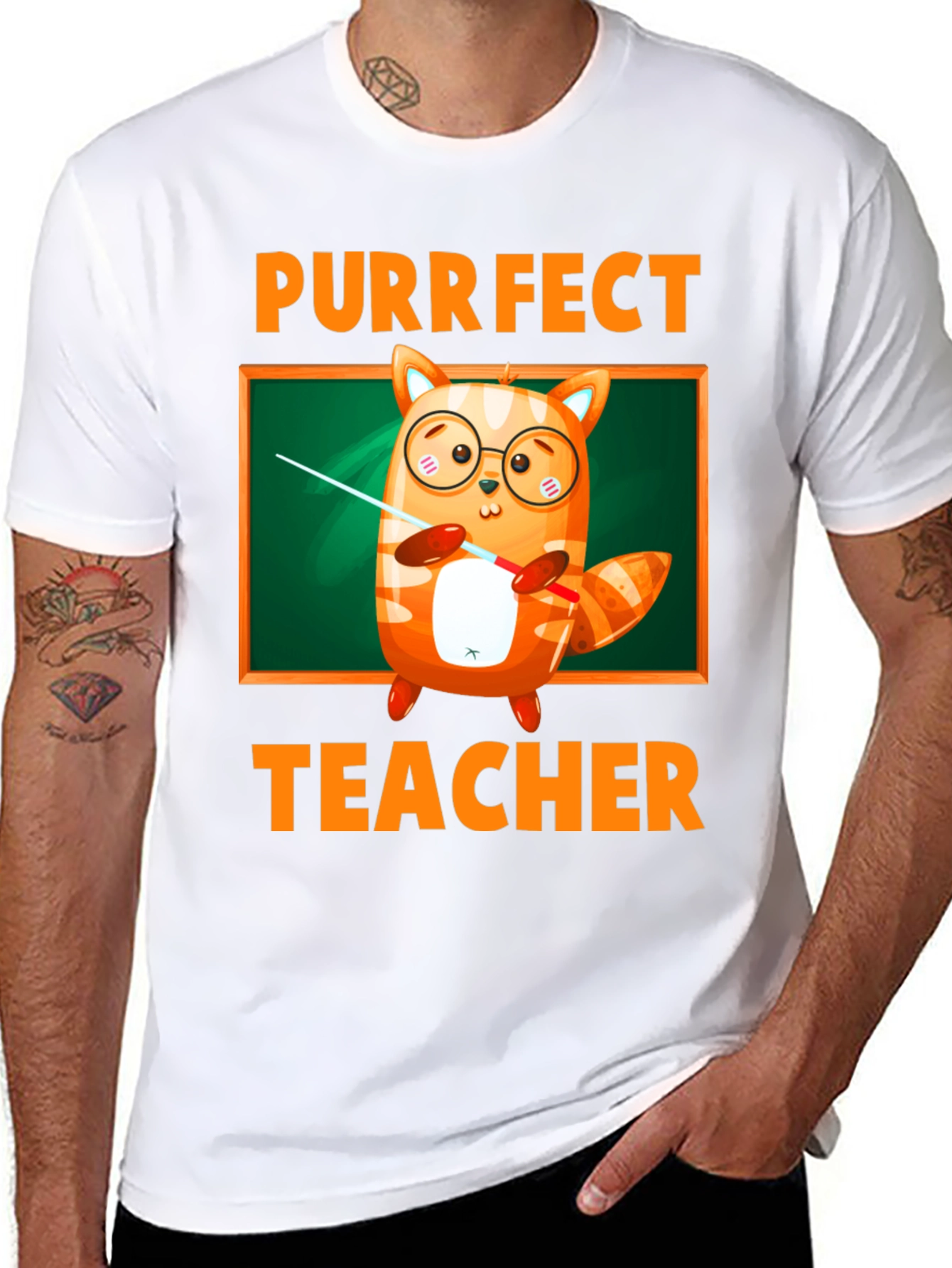 Purrfect Teacher T-Shirt
