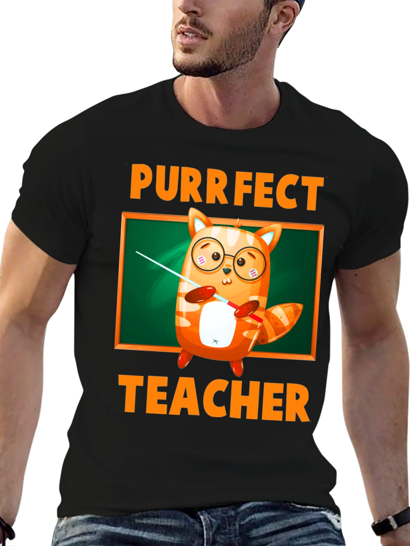 Purrfect Teacher T-Shirt