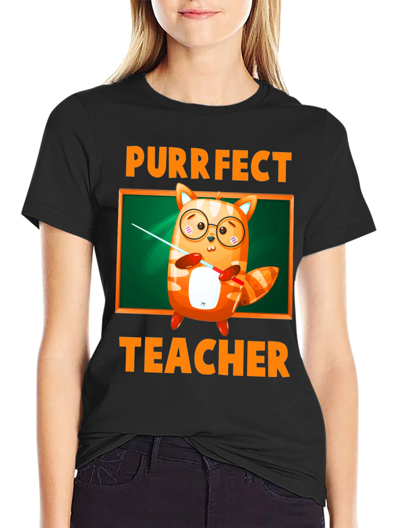 Purrfect Teacher T-Shirt